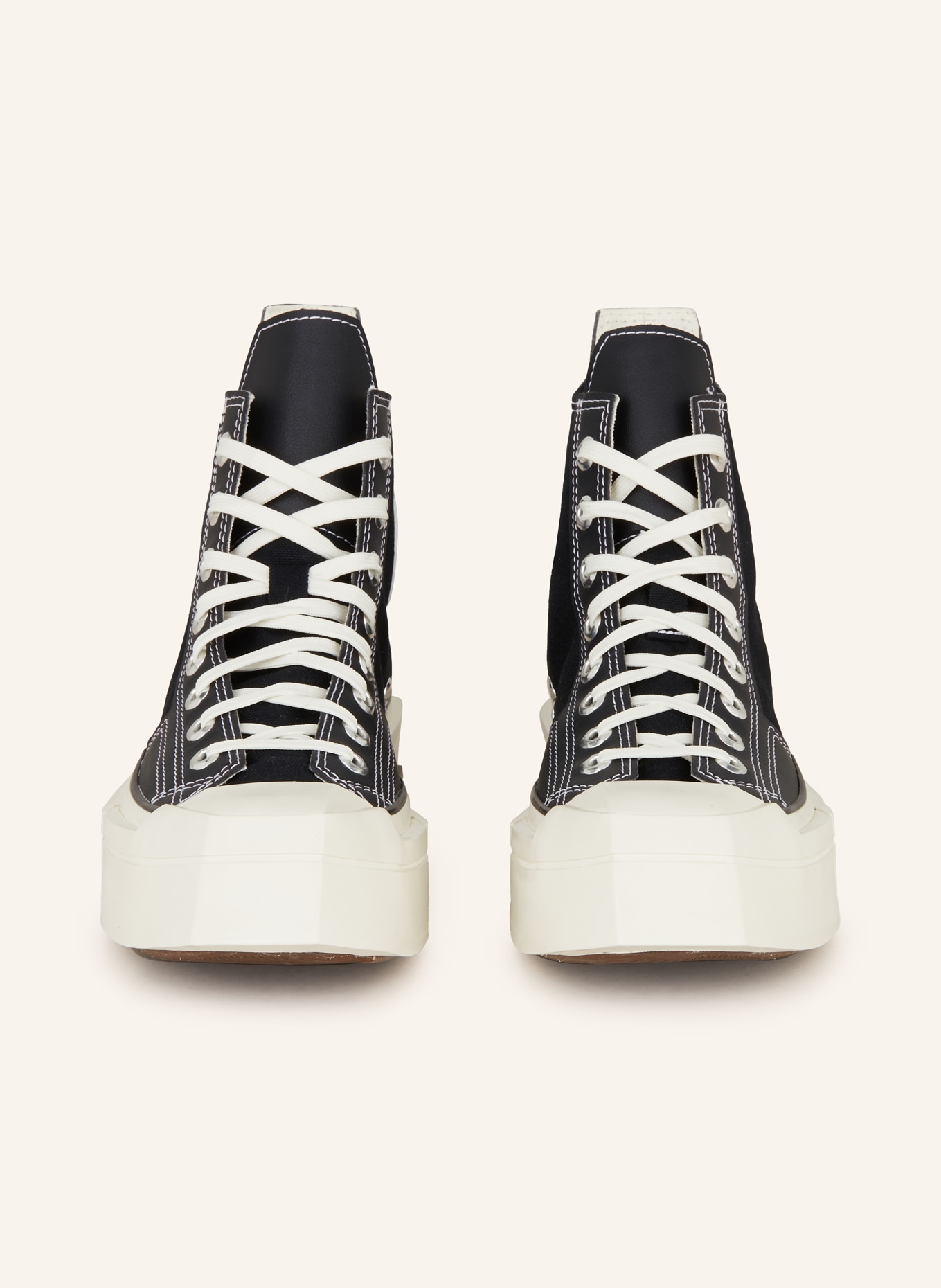 CONVERSE High-top sneakers CHUCK 70 DE LUXE SQUARED, Color: BLACK/ WHITE (Image 3)