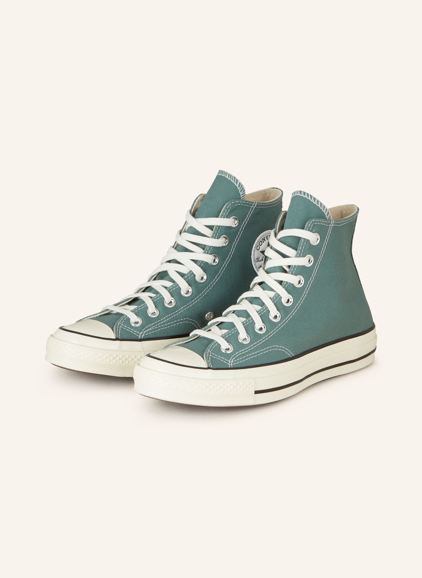 CONVERSE High-top sneakers CHUCK 70, Color: GREEN/ BLACK (Image 1)