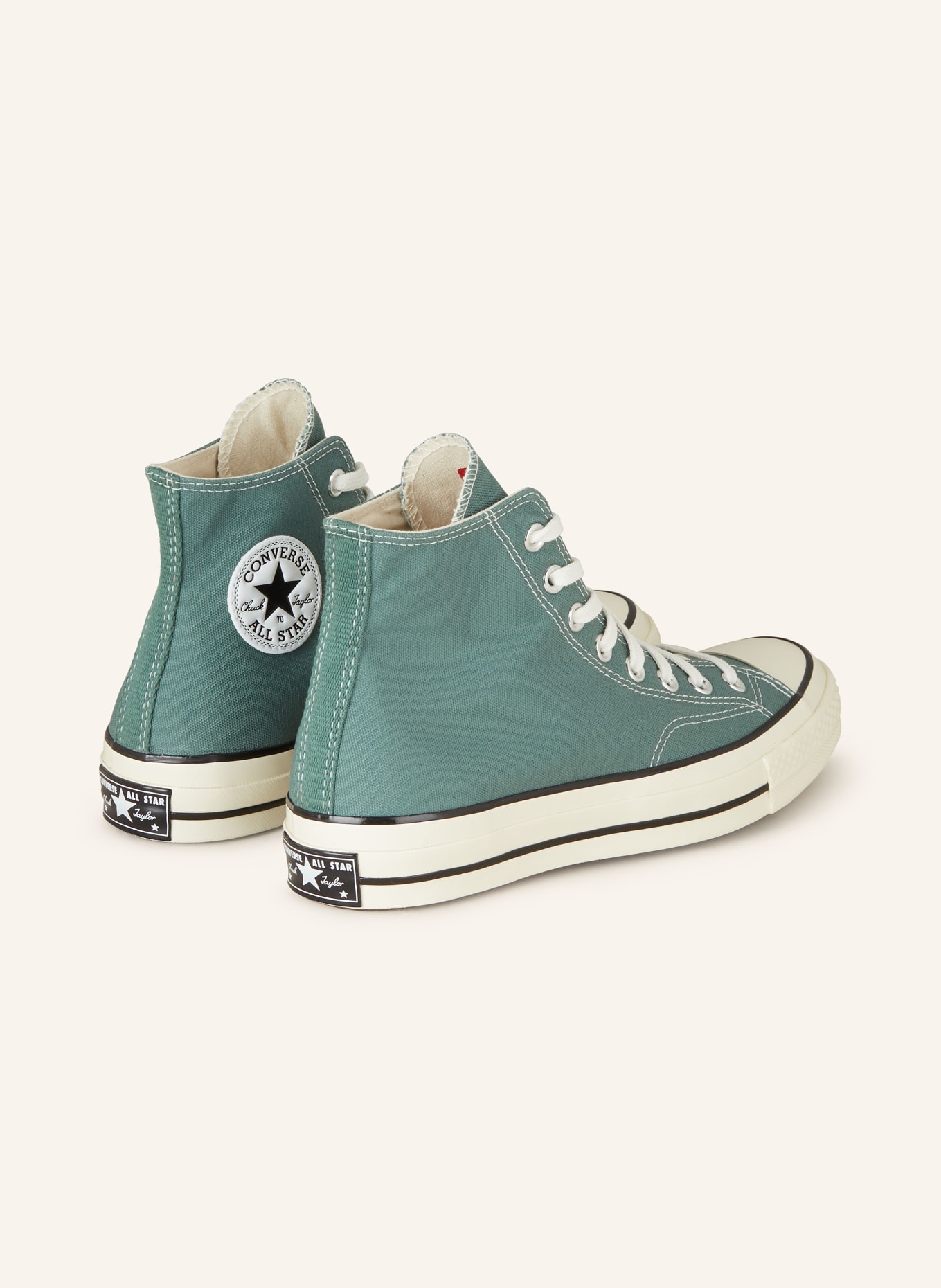 CONVERSE High-top sneakers CHUCK 70, Color: GREEN/ BLACK (Image 2)