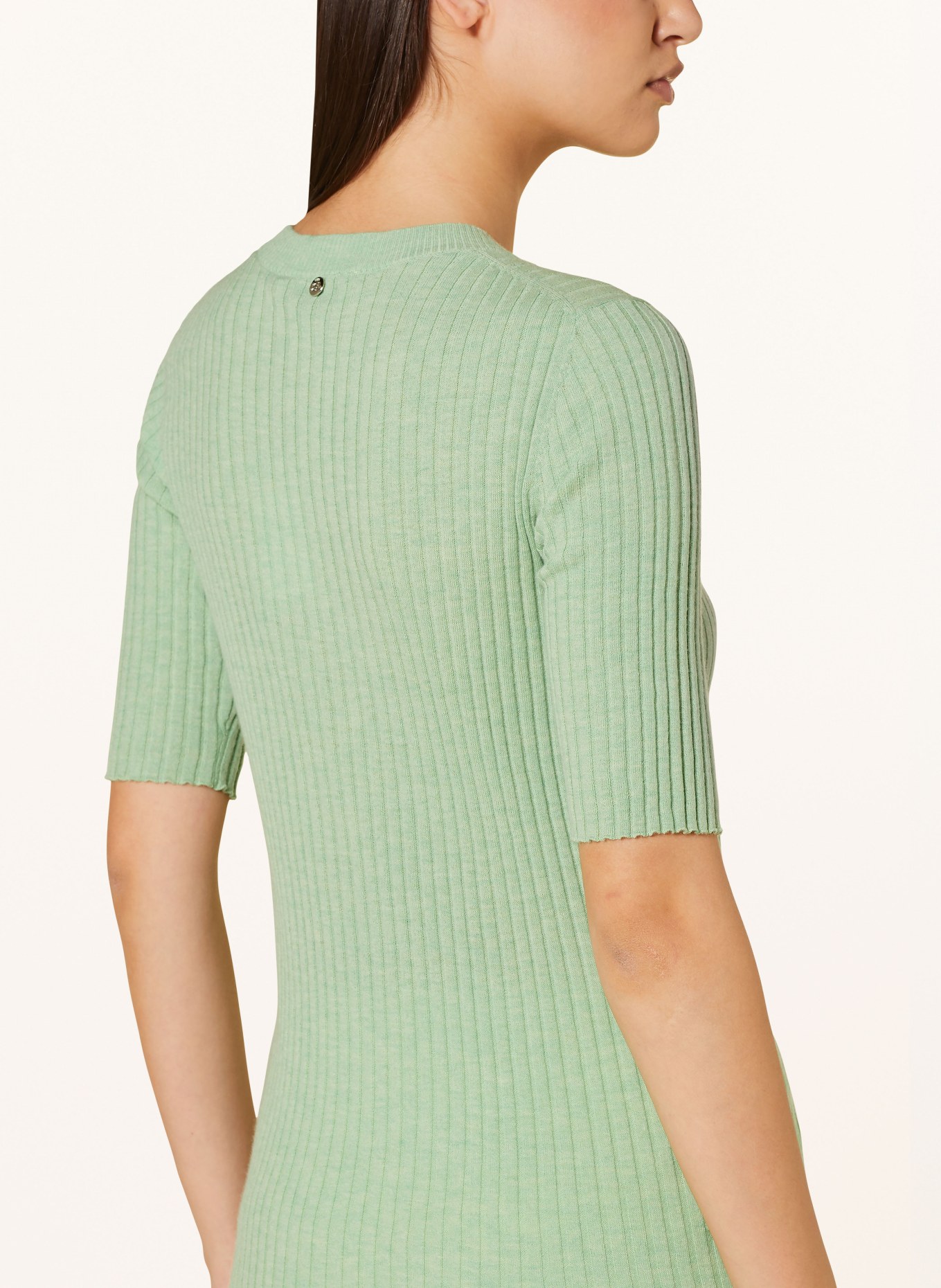 MOS MOSH Knit shirt MMRELENA, Color: LIGHT GREEN (Image 4)
