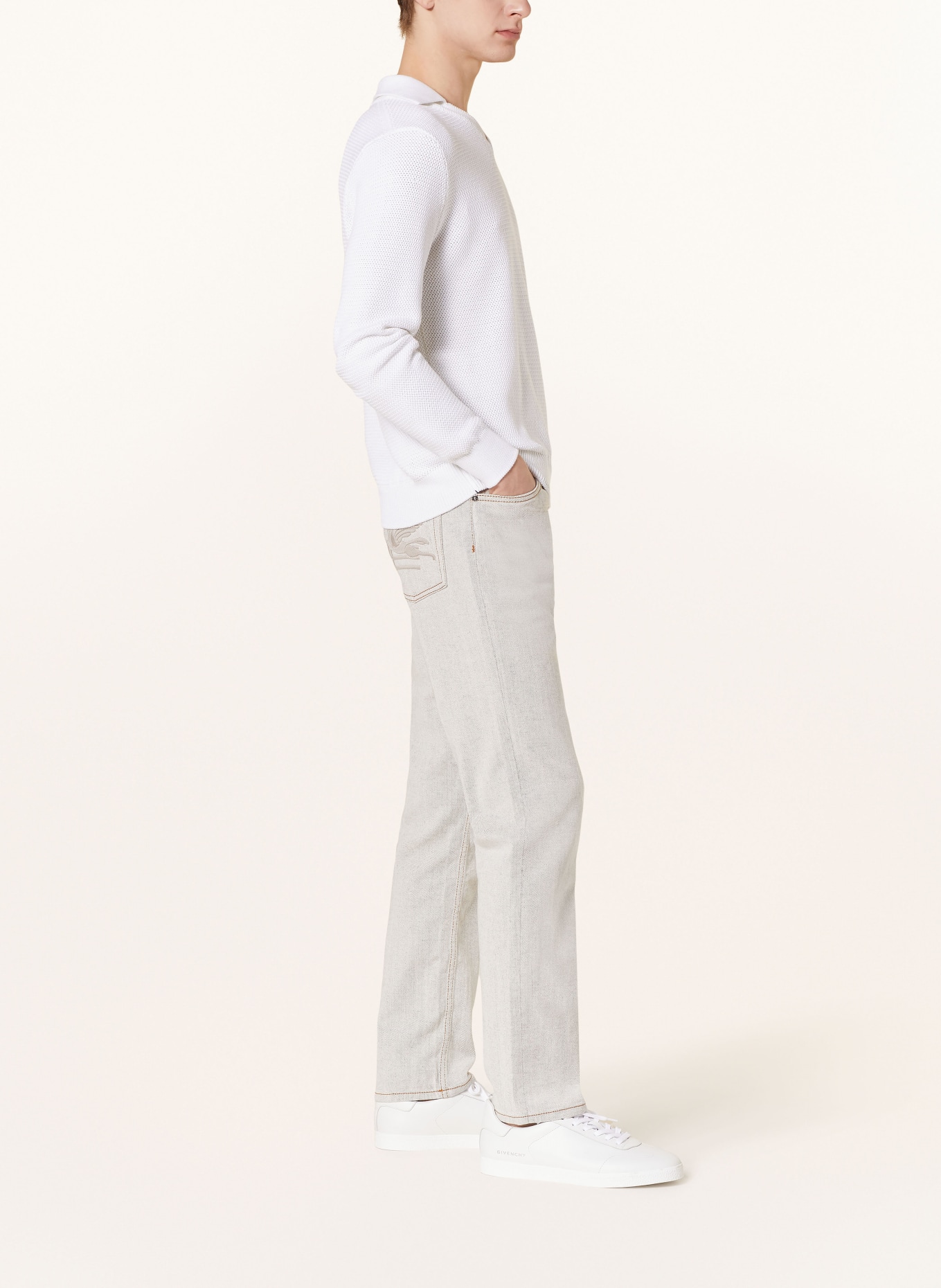 ETRO Jeans regular fit, Color: N0038 GRIGIO CHIARO 1 (Image 4)
