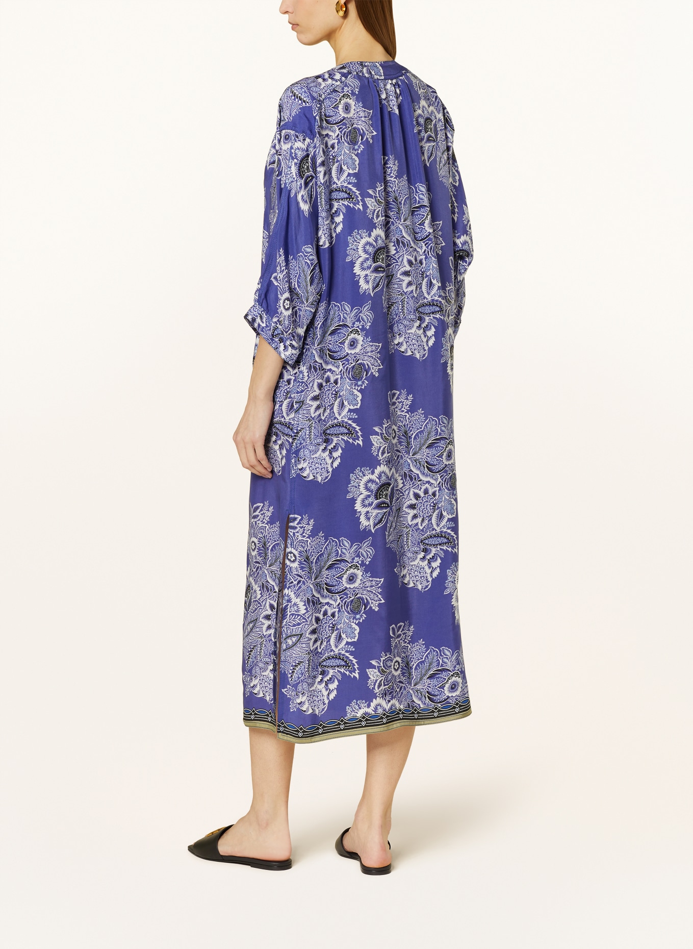 ETRO Dress with 3/4 sleeves, Color: BLUE/ WHITE (Image 3)