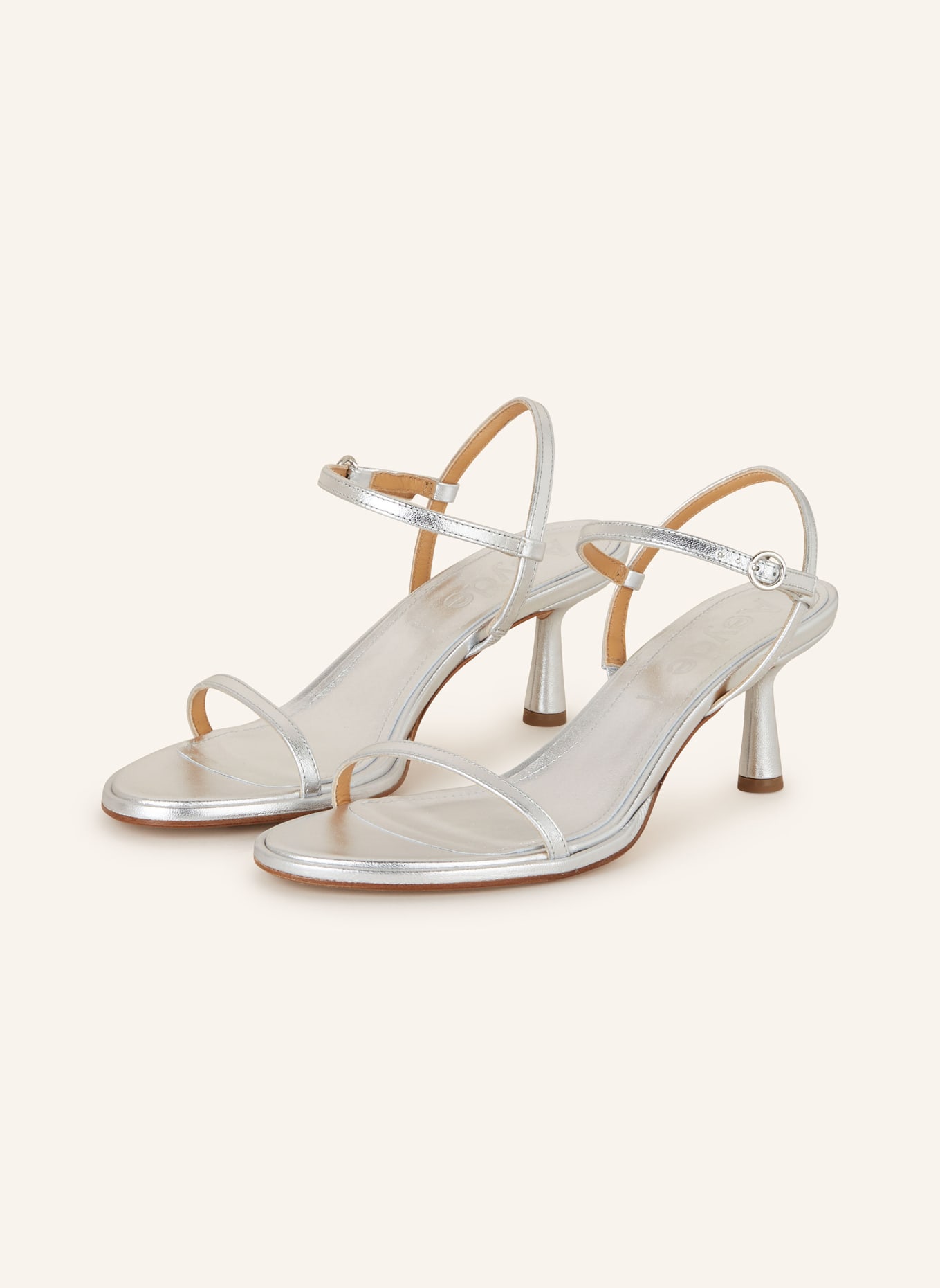 Aeyde Sandals MIKITA, Color: SILVER (Image 1)