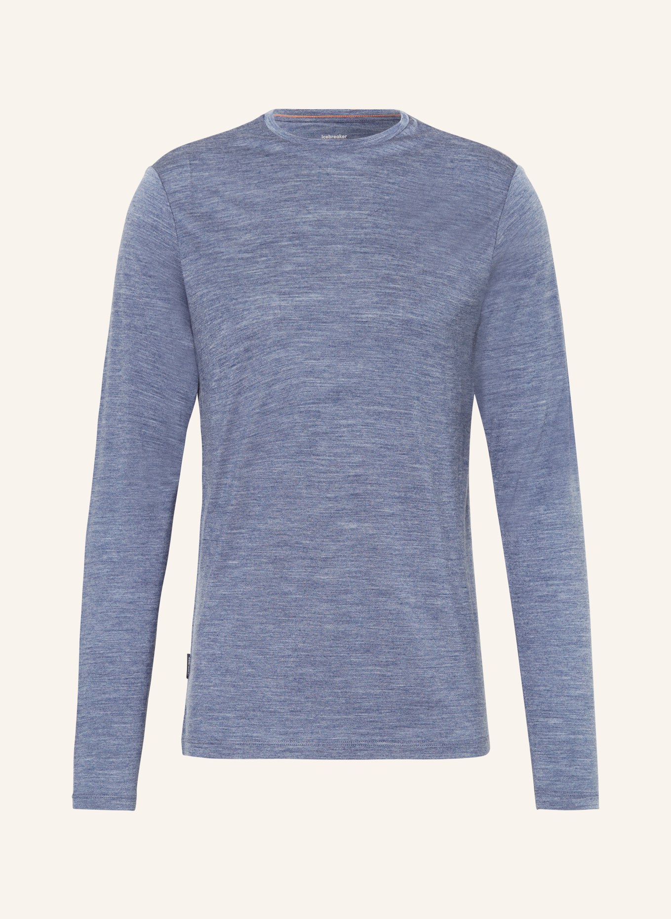 icebreaker Long sleeve shirt S125 COOL-LITE™ SPHERE III with merino wool, Color: BLUE (Image 1)