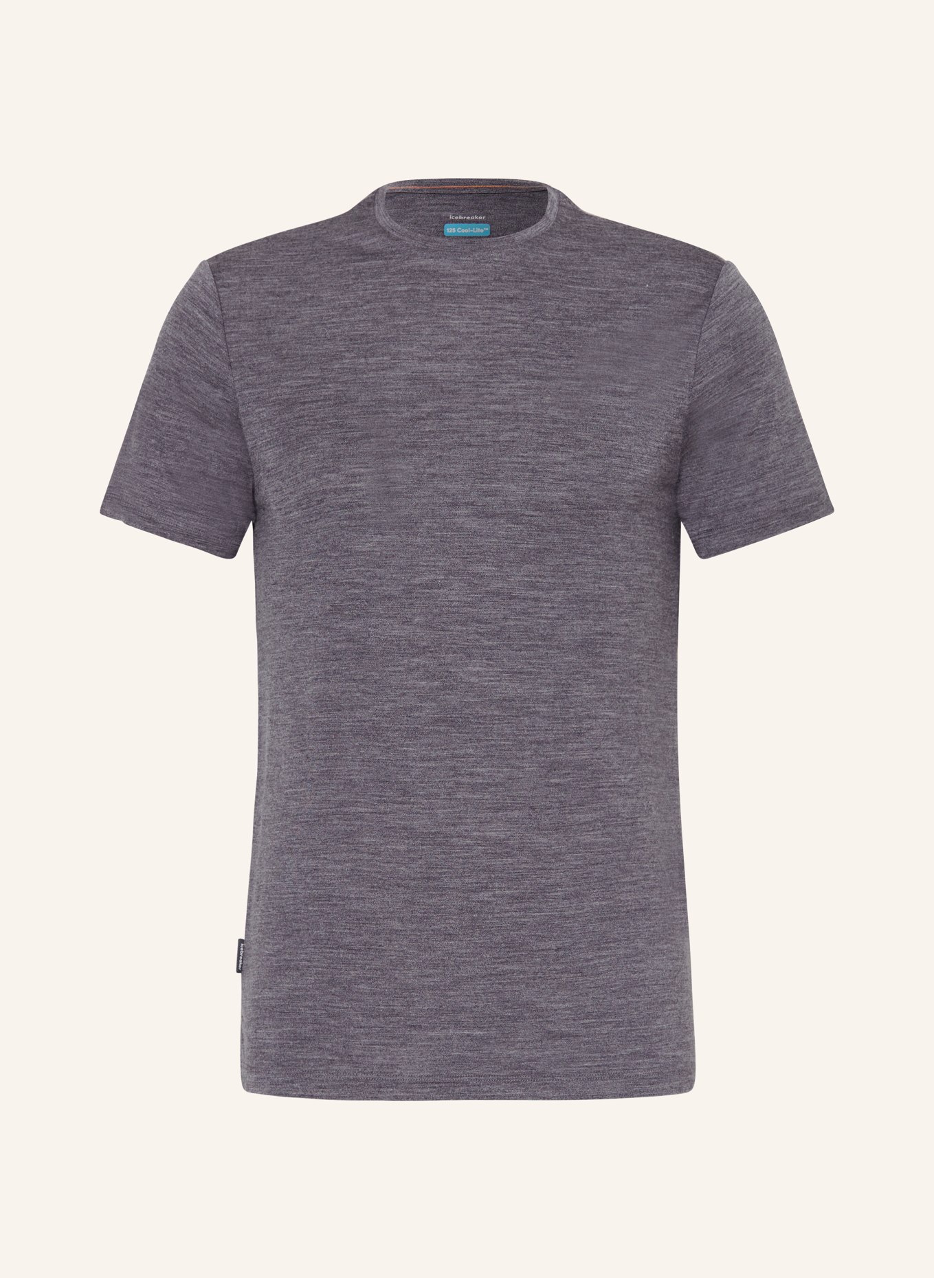 icebreaker T-shirt COOL-LITE™ MERINO BLEND SPHERE III z wełną merino, Kolor: GRANATOWY (Obrazek 1)