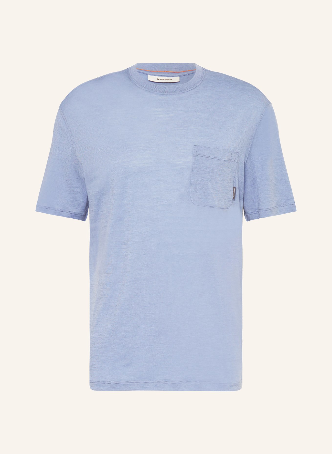 icebreaker T-shirt 150 TECH LITE III z wełny merino, Kolor: JASNONIEBIESKI (Obrazek 1)