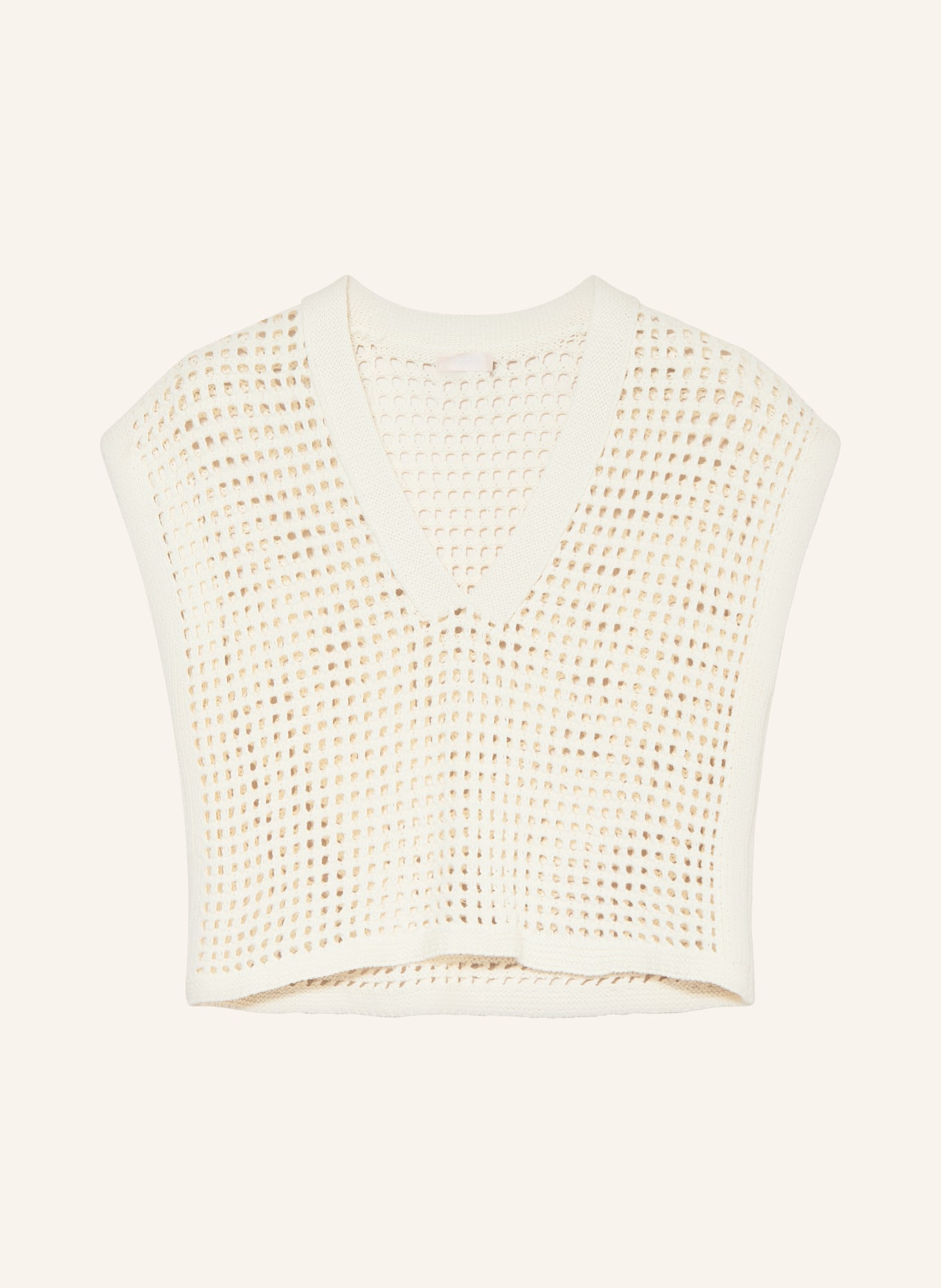 LIU JO Sweater vest, Color: ECRU (Image 1)