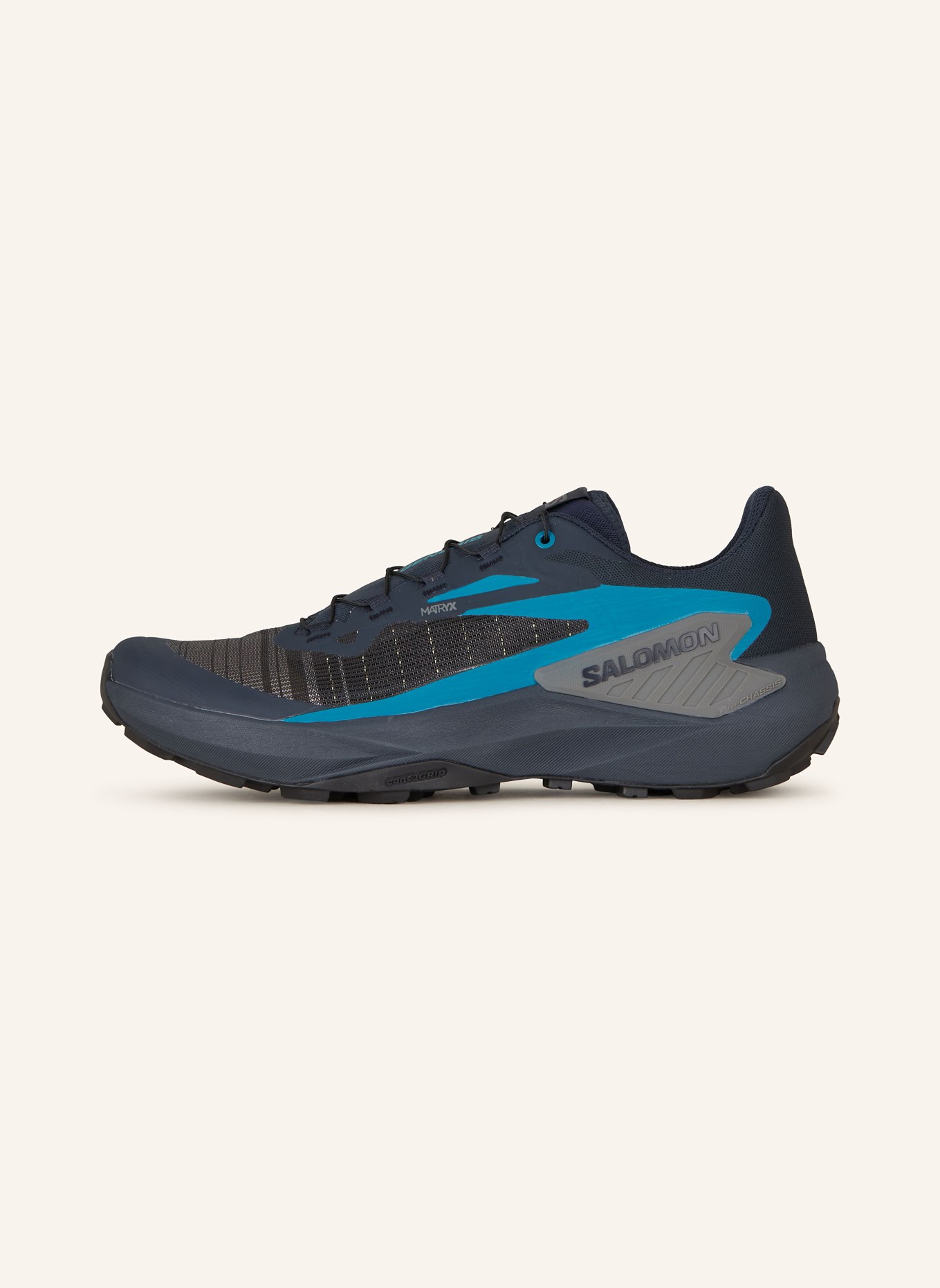 SALOMON Trail running shoes GENESIS, Color: BLACK/ TEAL (Image 4)