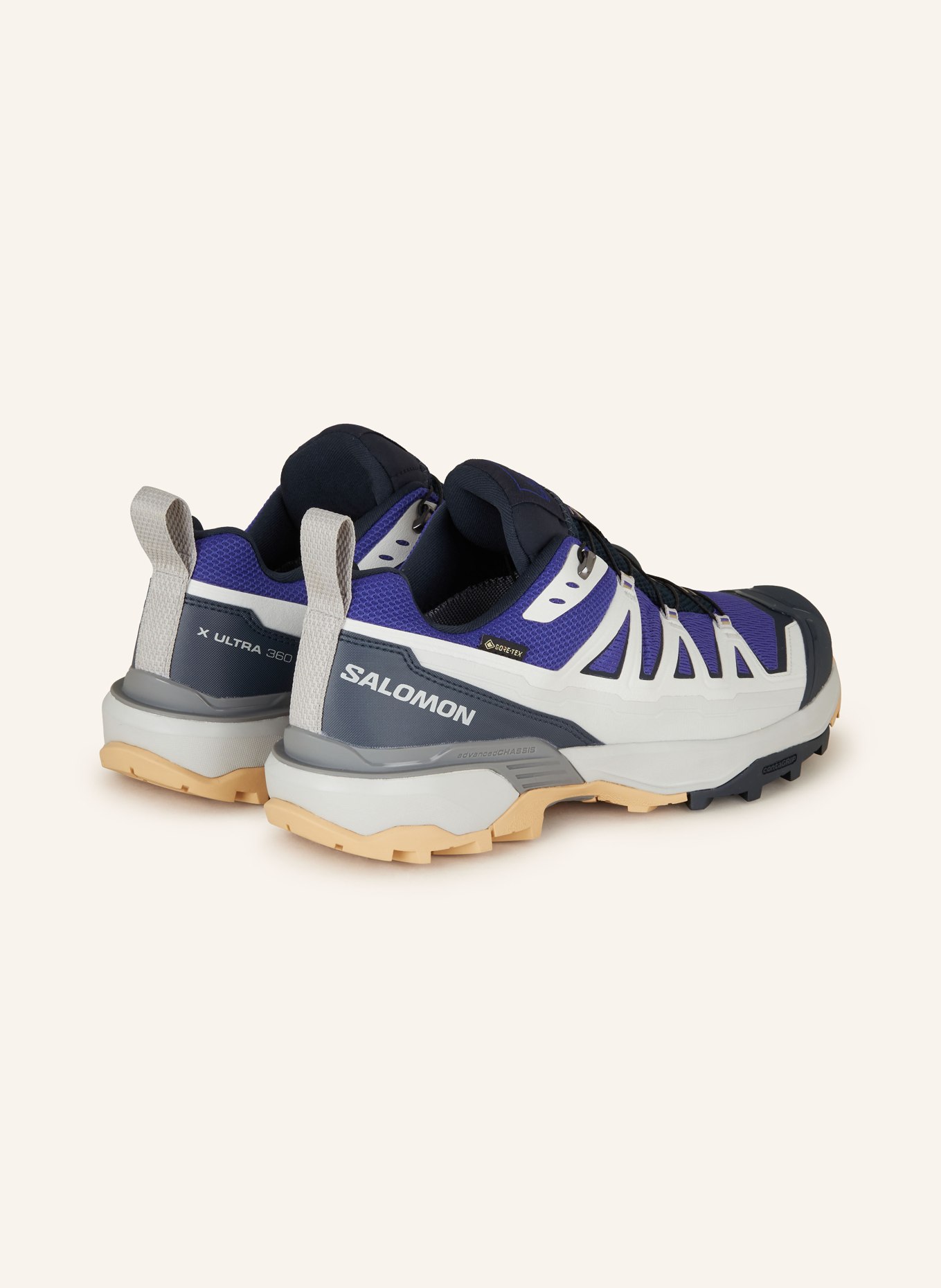 SALOMON Trekking shoes X ULTRA 360 EDGE GTX, Color: LIGHT GRAY/ BLUE/ BLACK (Image 2)
