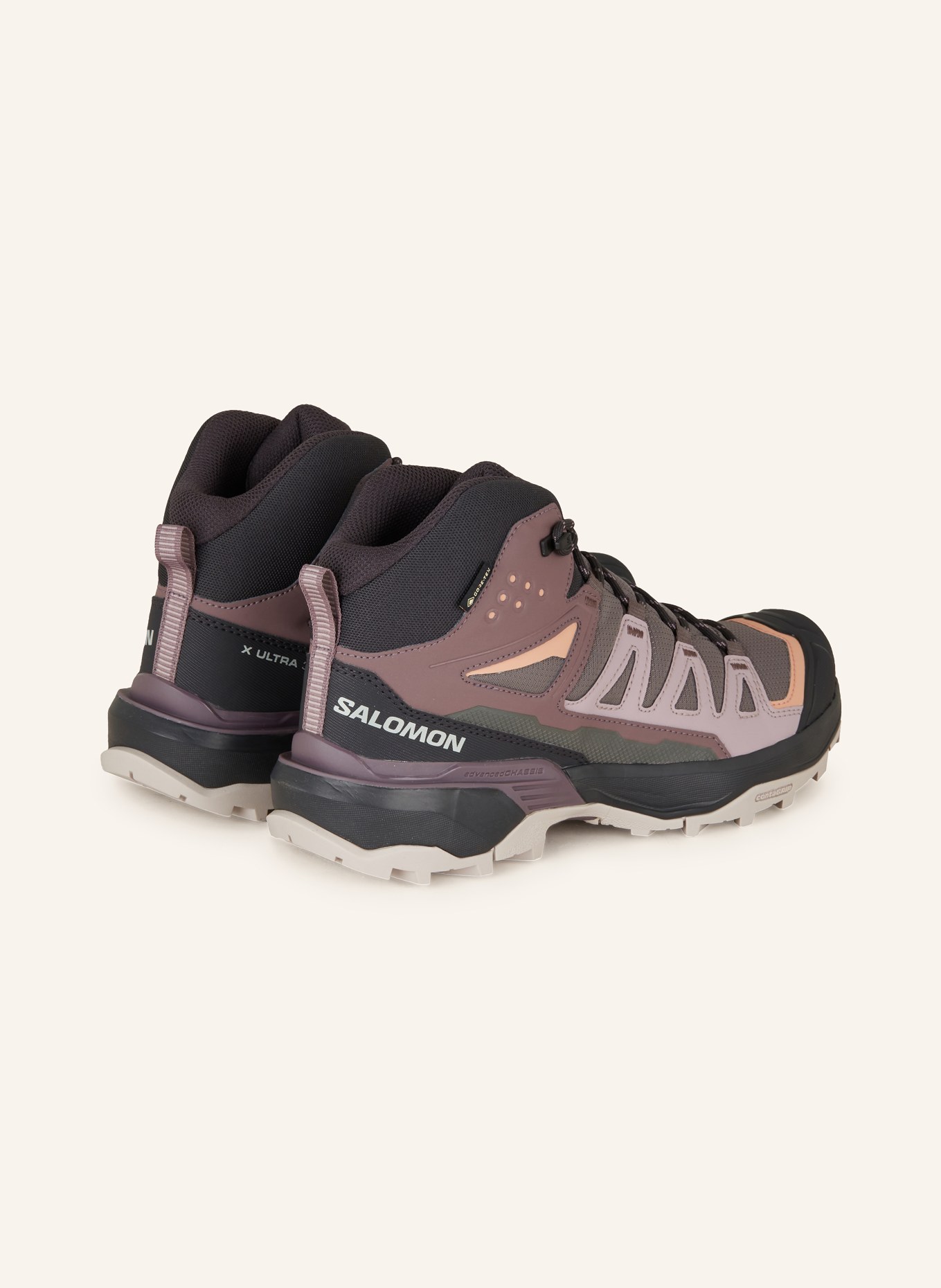 SALOMON Trekking shoes X ULTRA 360 MID GTX, Color: ROSE/ BLACK/ DUSKY PINK (Image 2)