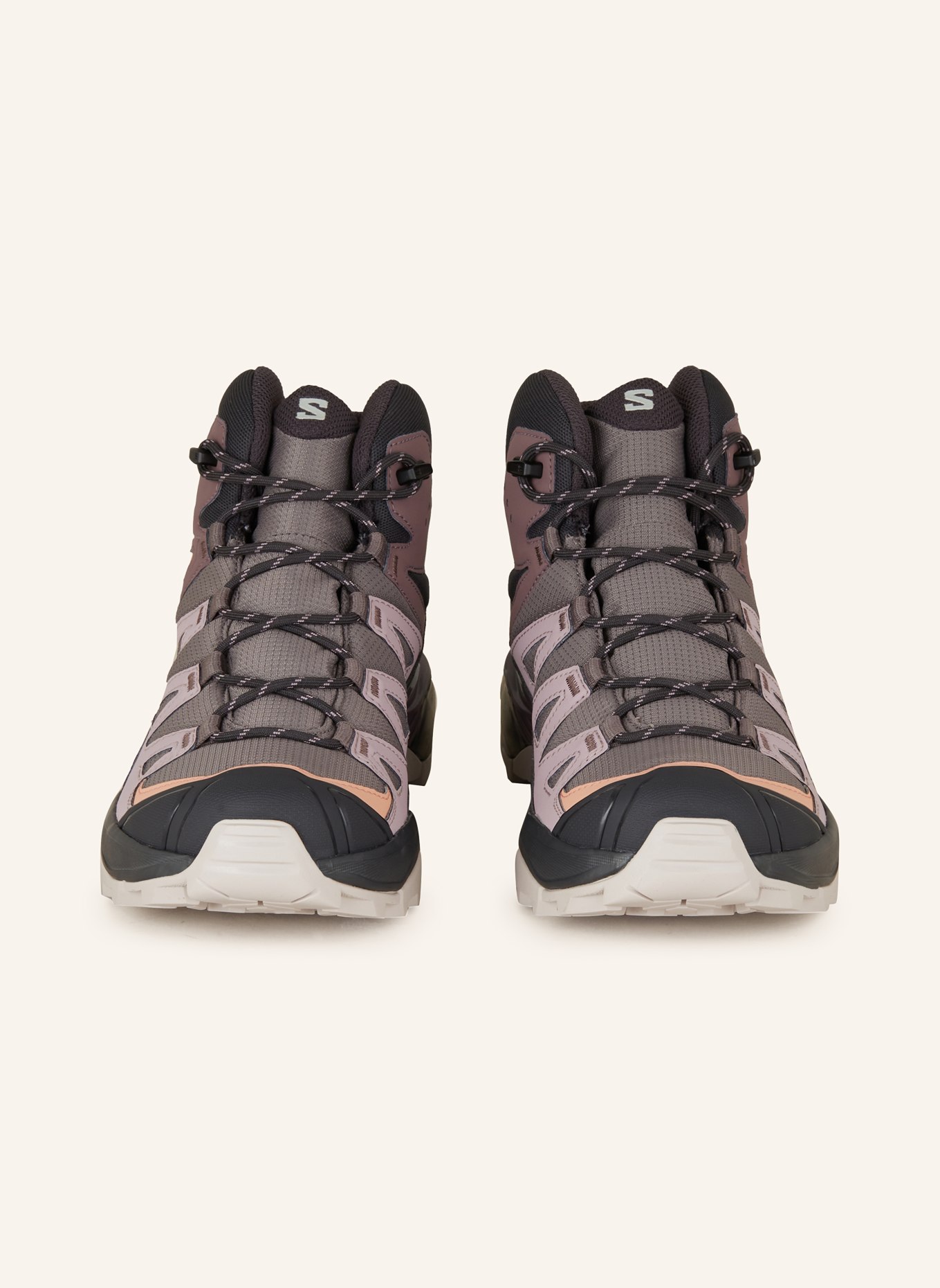 SALOMON Trekking shoes X ULTRA 360 MID GTX, Color: ROSE/ BLACK/ DUSKY PINK (Image 3)