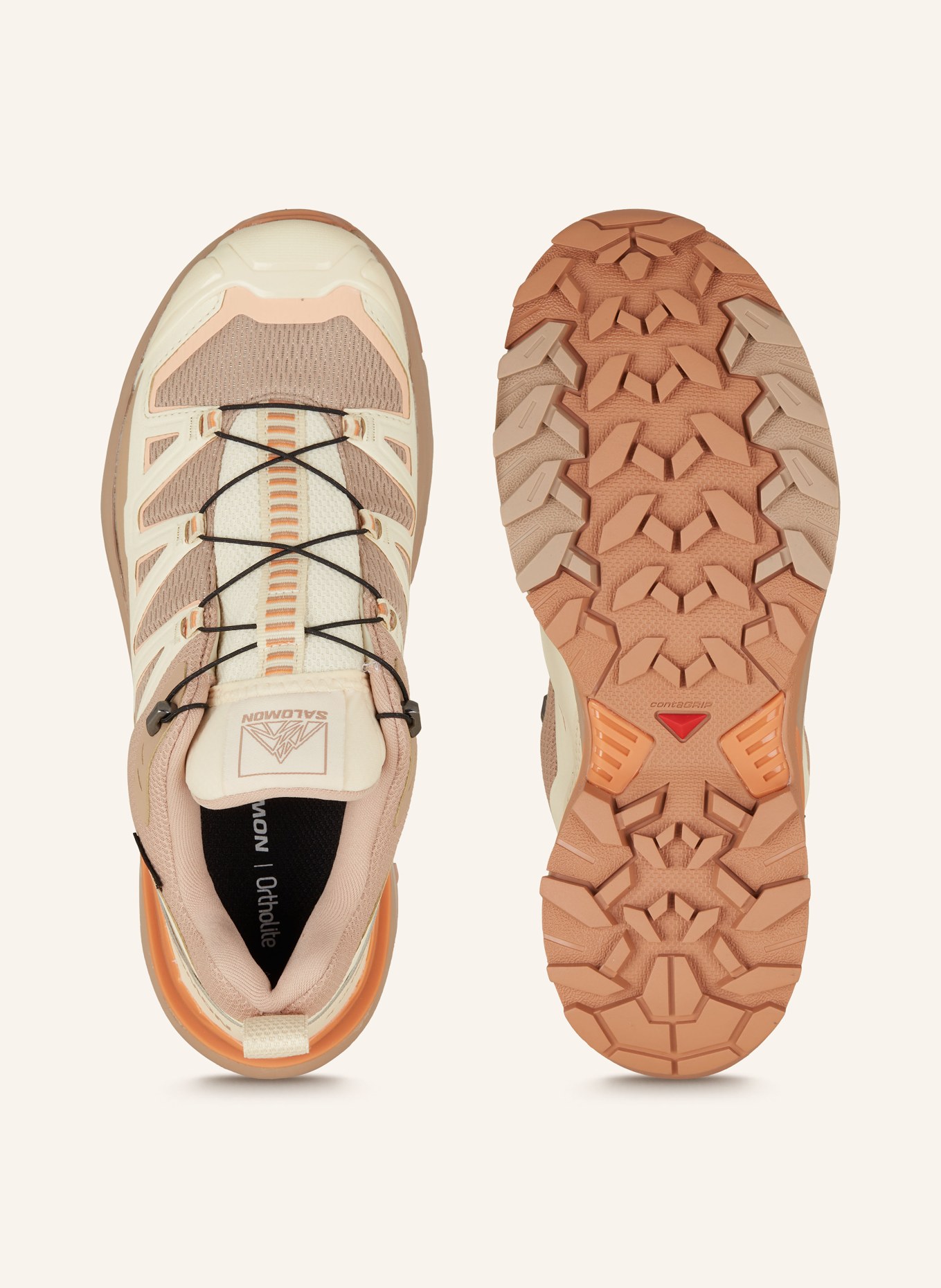 SALOMON Trekking shoes X ULTRA 360 EDGE GTX, Color: CAMEL/ ECRU (Image 5)