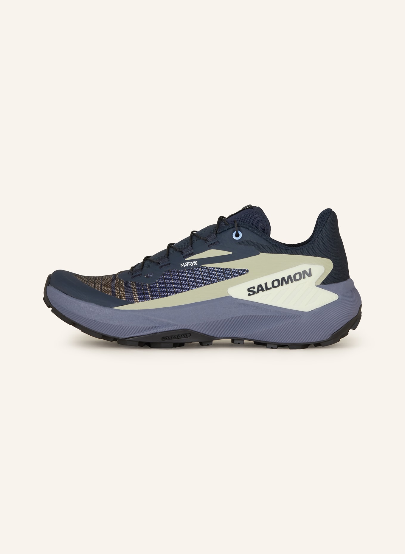 SALOMON Trail running shoes GENESIS, Color: BLUE/ BLACK/ KHAKI (Image 4)