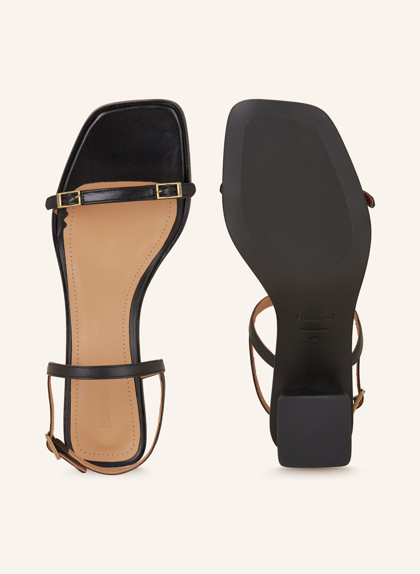 Flattered Sandals JONAH, Color: BLACK (Image 5)