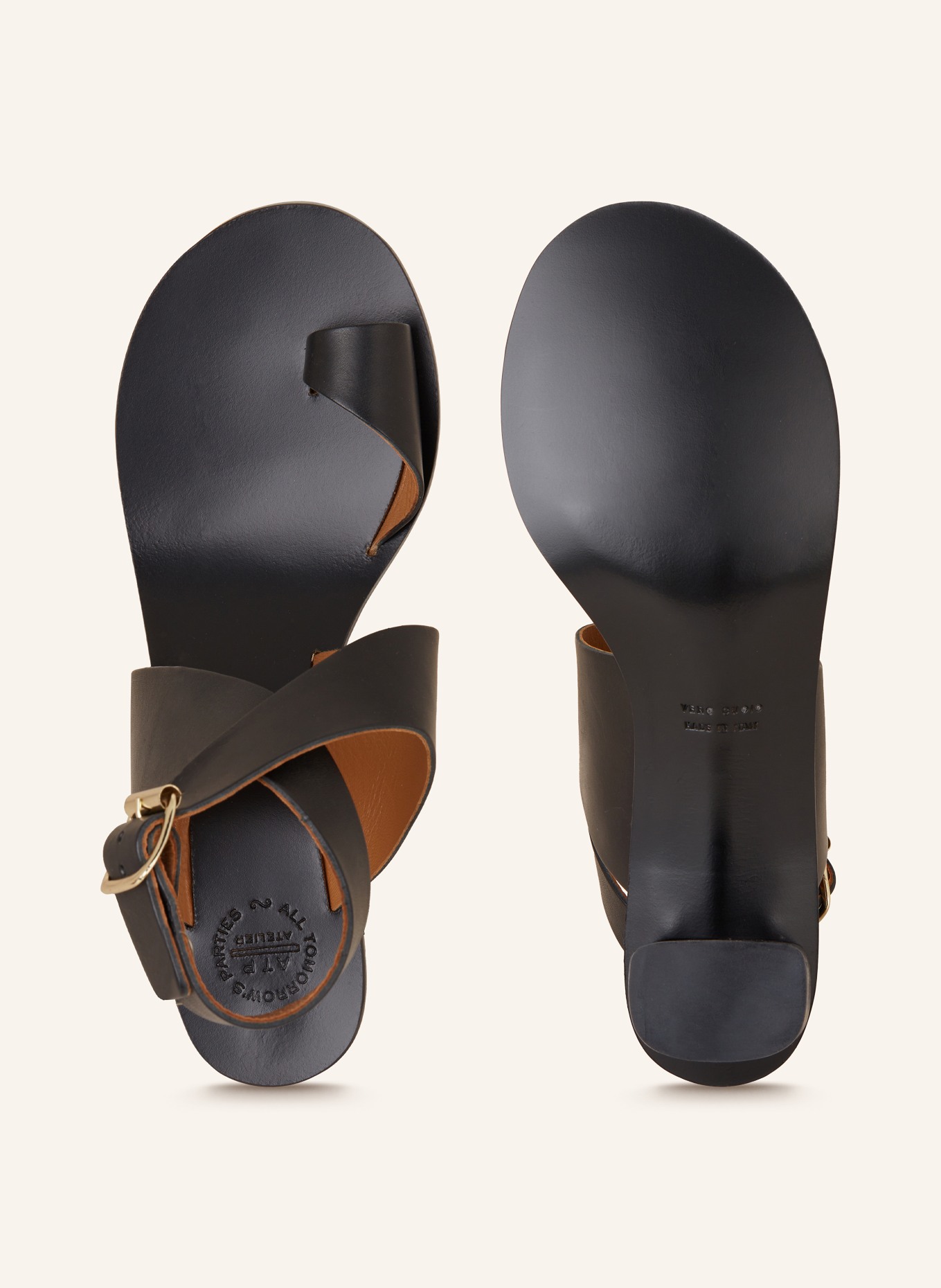 ATP ATELIER Sandals GILDONE, Color: BLACK (Image 5)