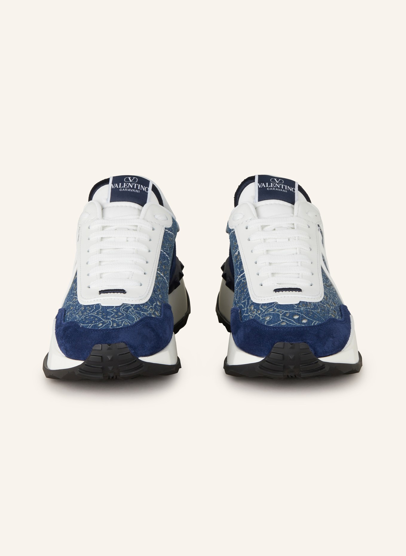 VALENTINO GARAVANI Sneakers LACERUNNER, Color: BLUE/ DARK BLUE/ WHITE (Image 3)
