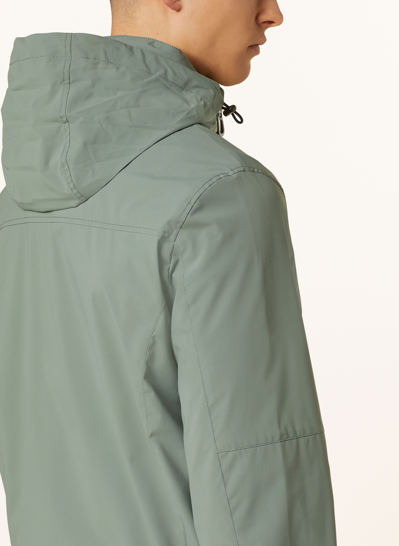 bugatti Bomber jacket, Color: OLIVE (Image 5)