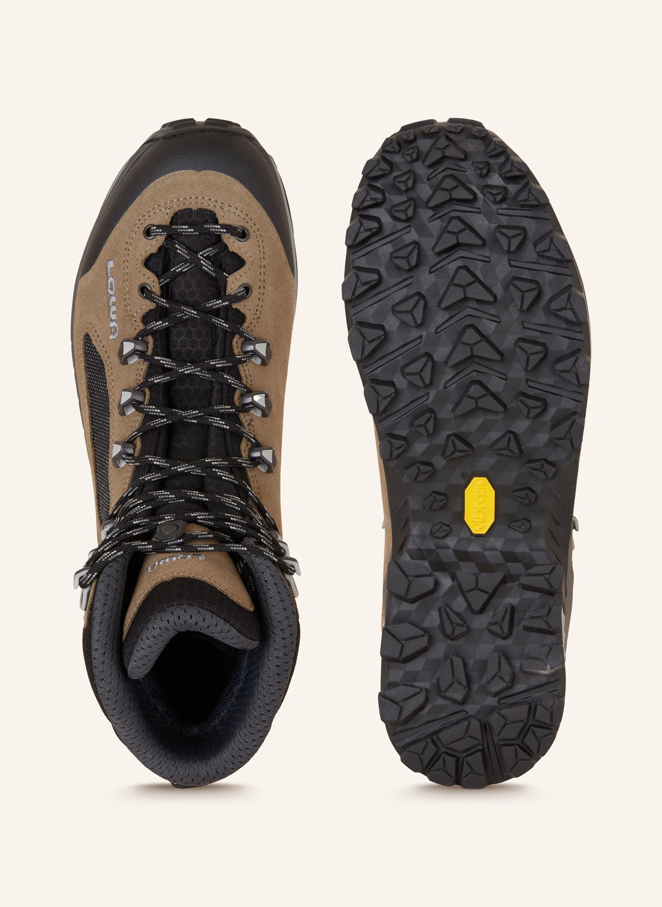 LOWA Trekking shoes CORVARA GTX MID, Color: KHAKI/ BLACK (Image 5)