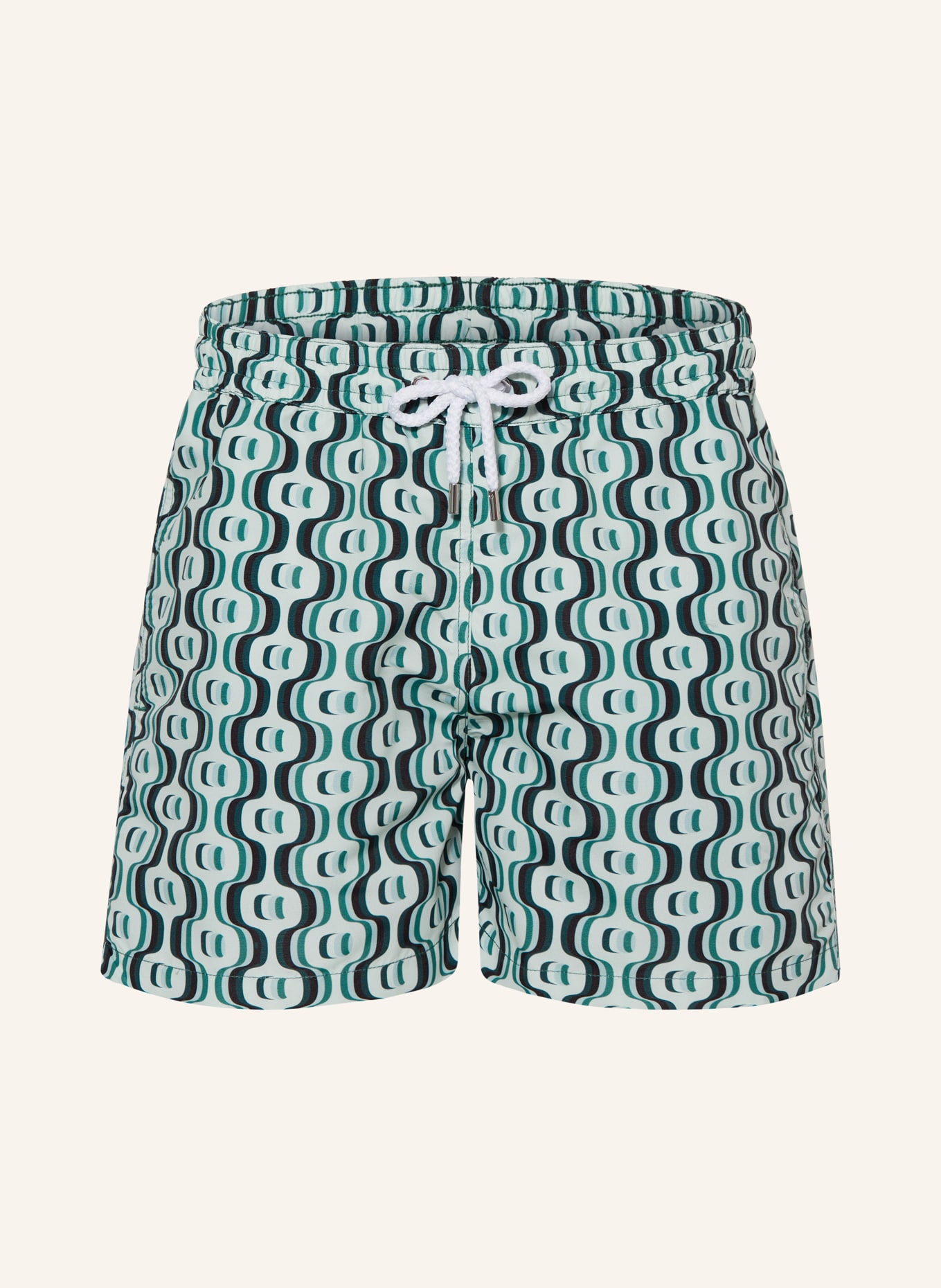 FRESCOBOL CARIOCA Swim shorts IPANEMA CAMADA, Color: DARK GREEN/ LIGHT GREEN (Image 1)