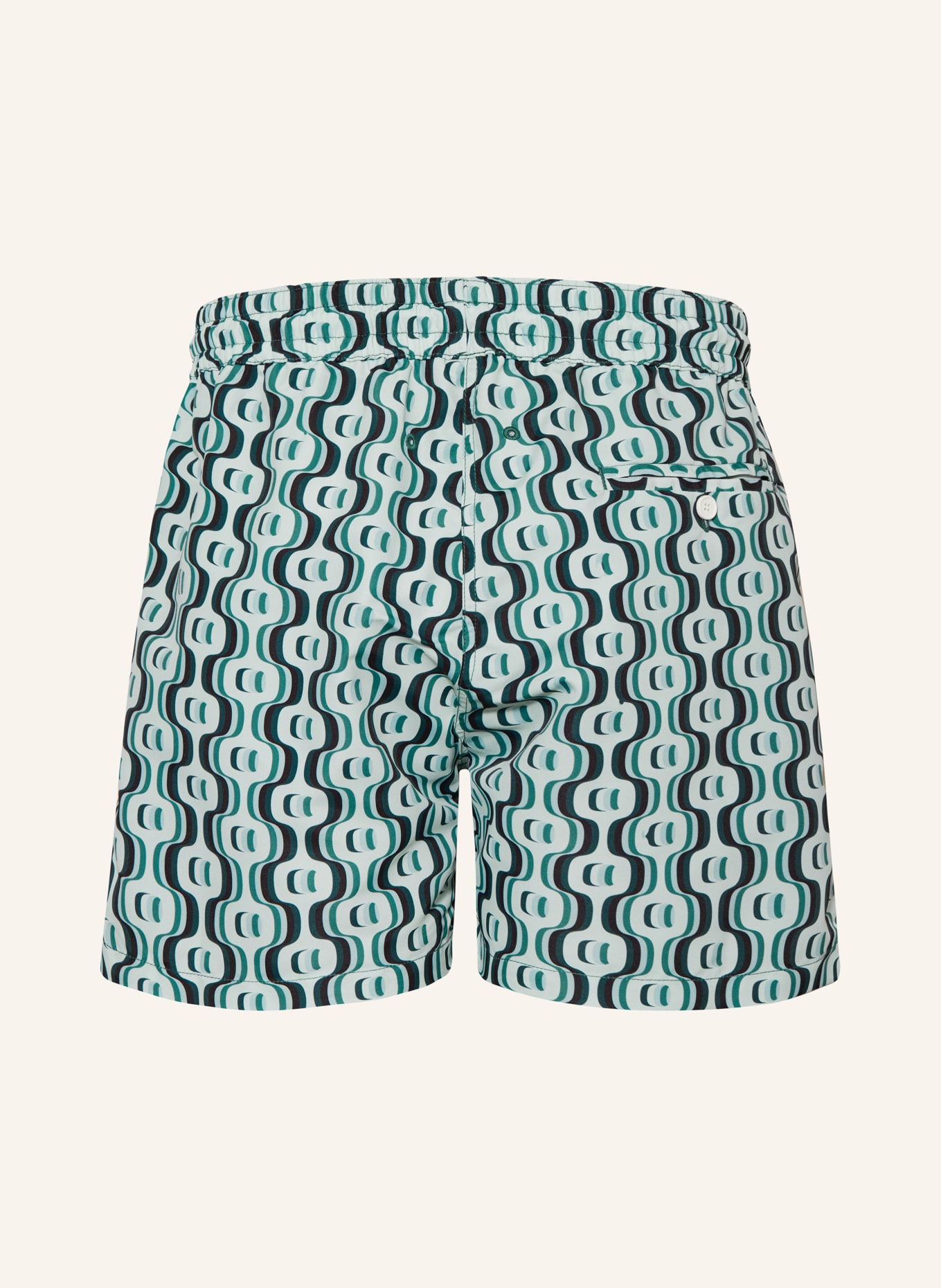 FRESCOBOL CARIOCA Swim shorts IPANEMA CAMADA, Color: DARK GREEN/ LIGHT GREEN (Image 2)