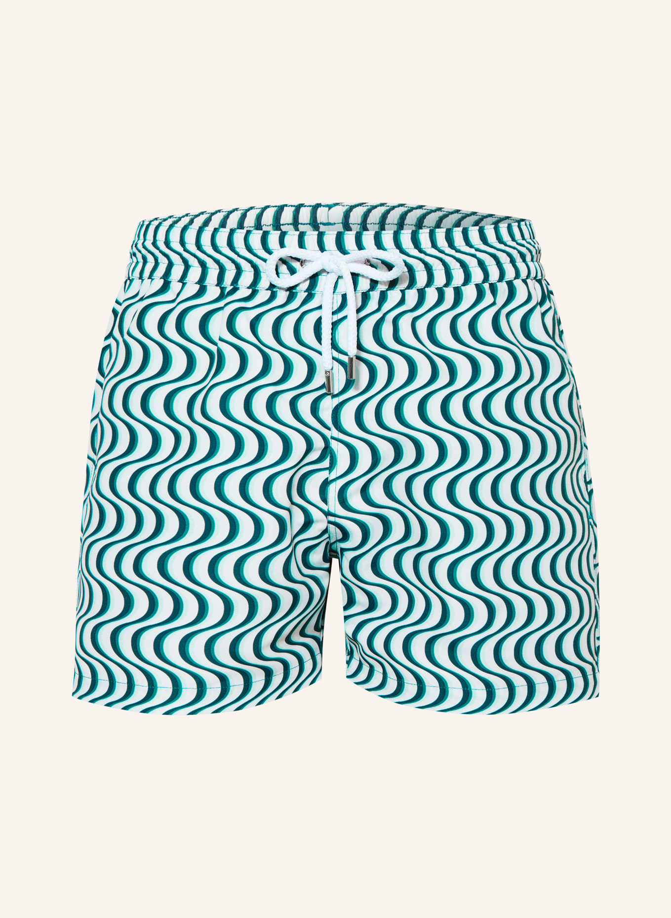FRESCOBOL CARIOCA Swim shorts COPA CAMADA, Color: LIGHT GREEN/ DARK GREEN (Image 1)