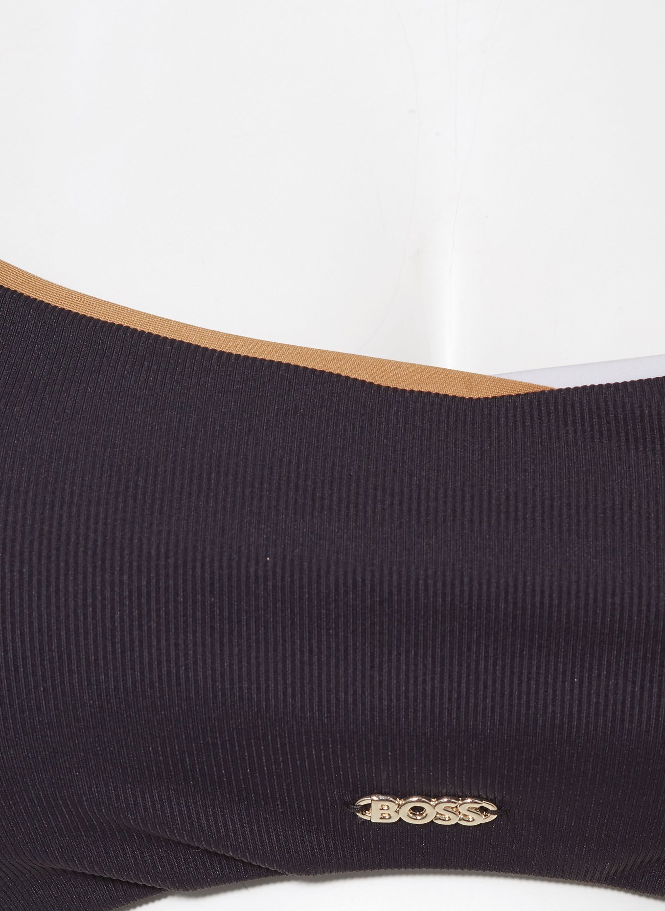 BOSS Bralette bikini top BIANCA, Color: BLACK (Image 5)