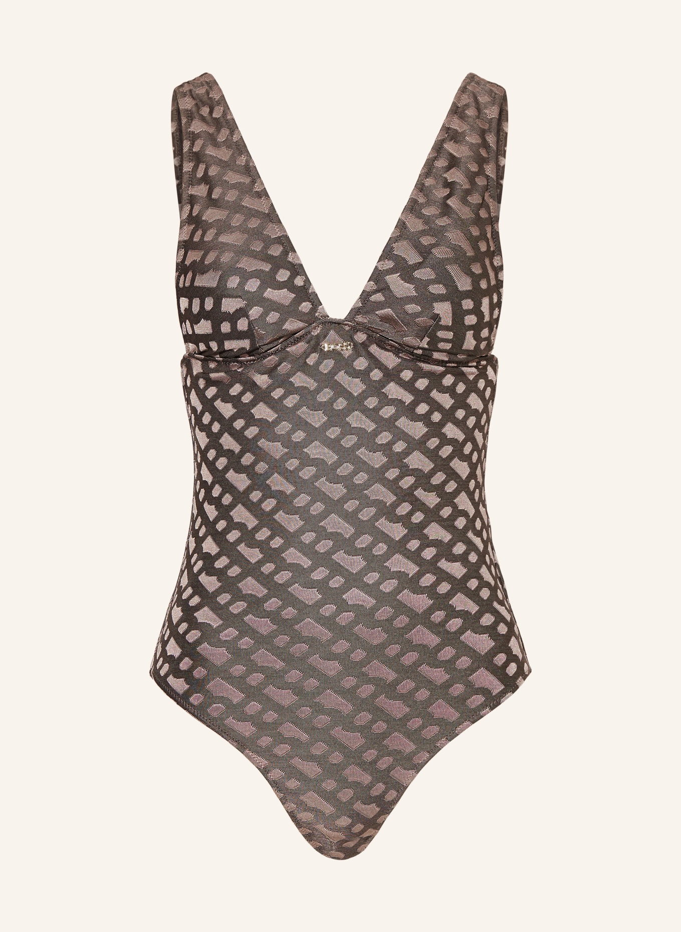 BOSS Swimsuit BEATRIX, Color: BROWN (Image 1)