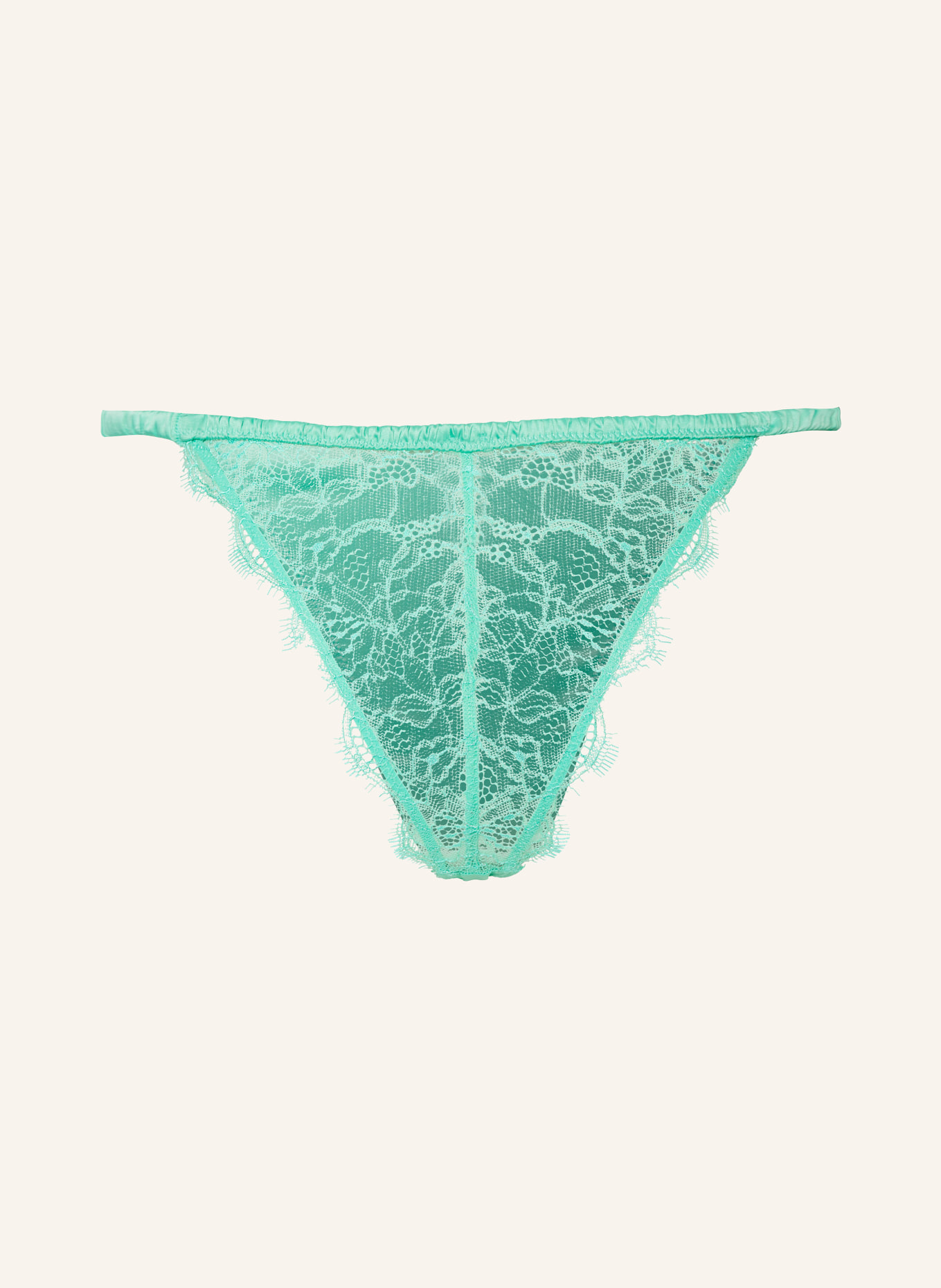 LOVE Stories Brief CHARLOTTE in satin, Color: MINT (Image 2)