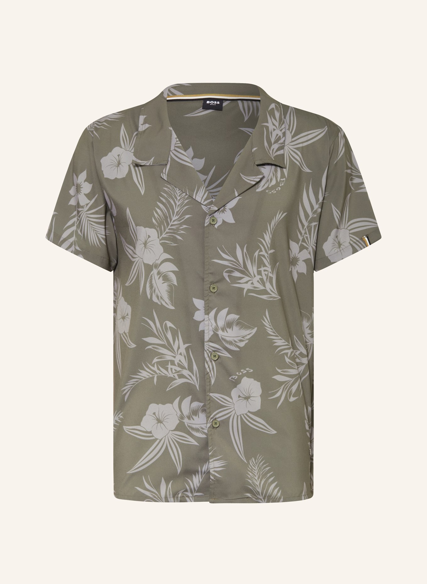 BOSS Resort shirt REEV comfort fit, Color: 250 BEIGE/KHAKI (Image 1)