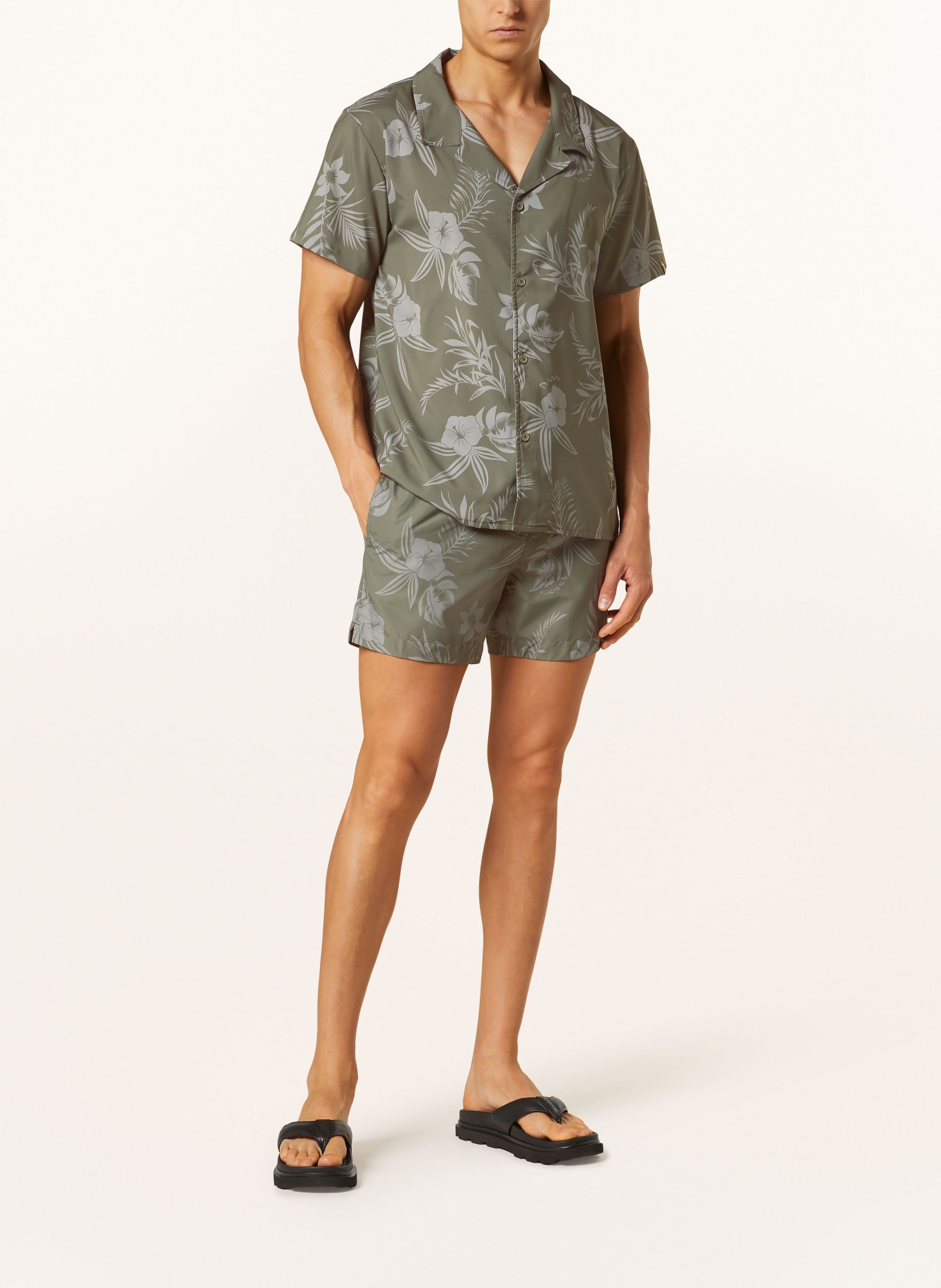 BOSS Resort shirt REEV comfort fit, Color: 250 BEIGE/KHAKI (Image 2)