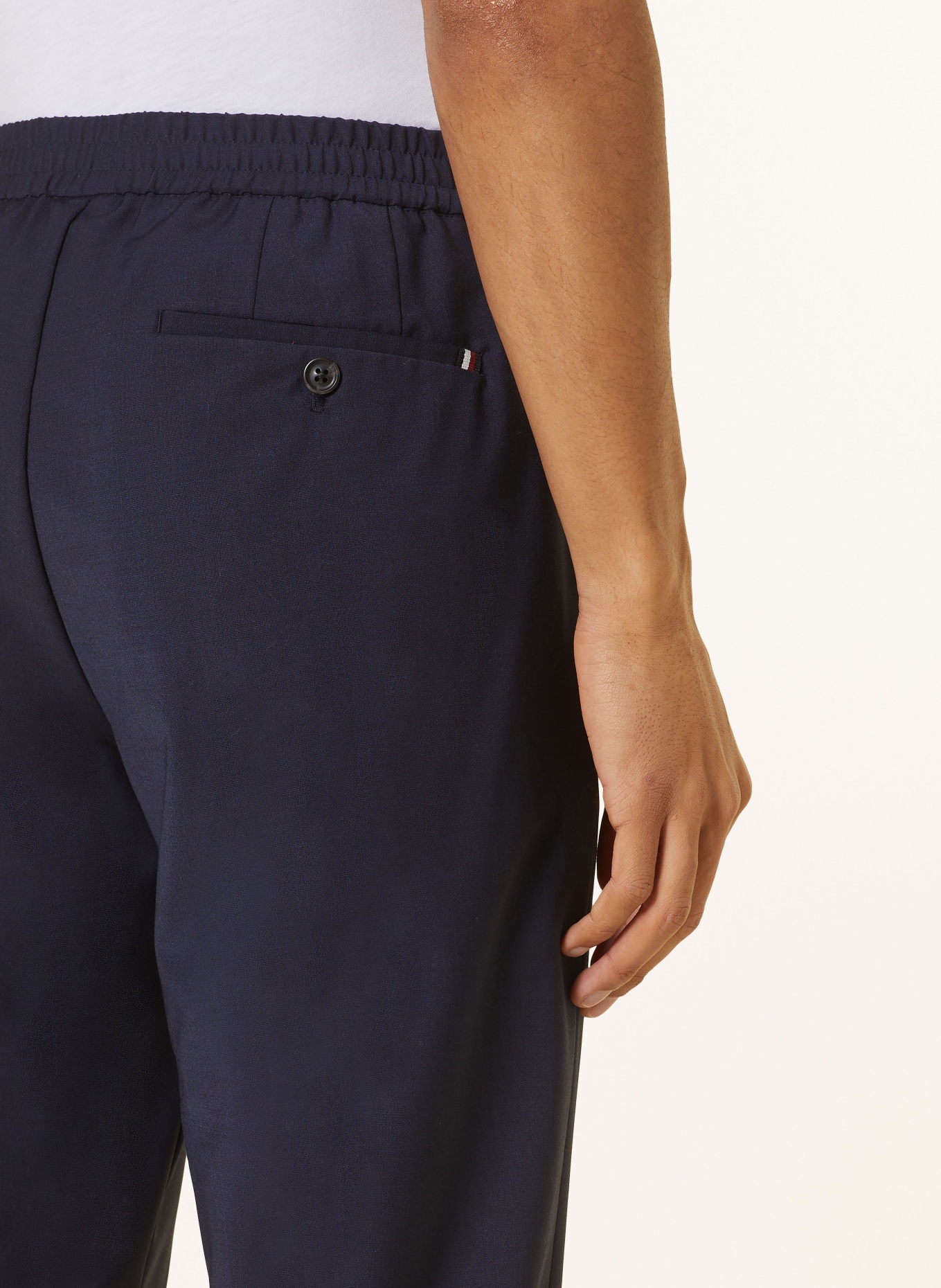 TOMMY HILFIGER Trousers HARLEM in jogger style relaxed tapered fit, Color: DARK BLUE (Image 6)
