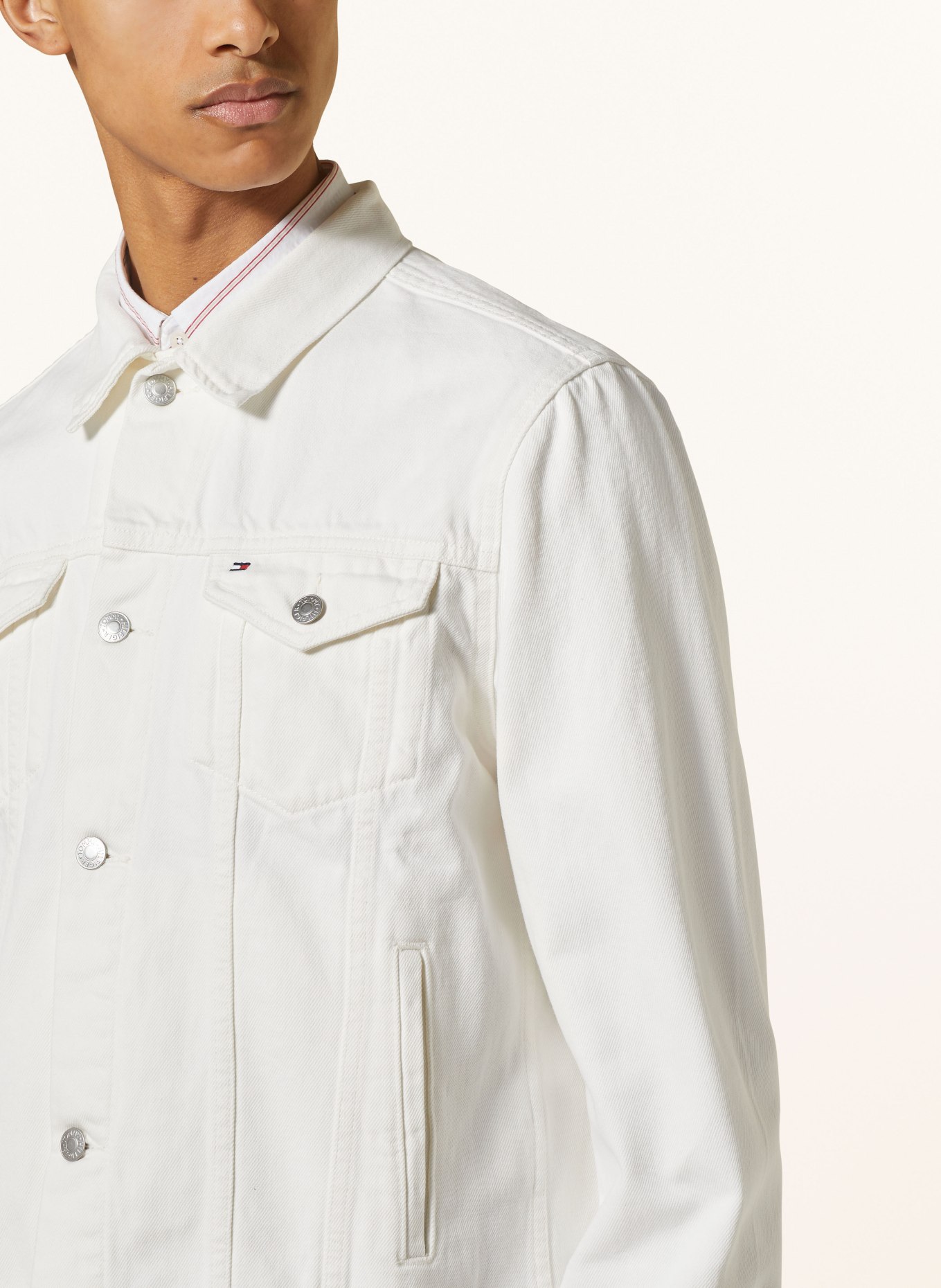 TOMMY HILFIGER Denim jacket TRUCKER, Color: 1CE Gabe White (Image 4)
