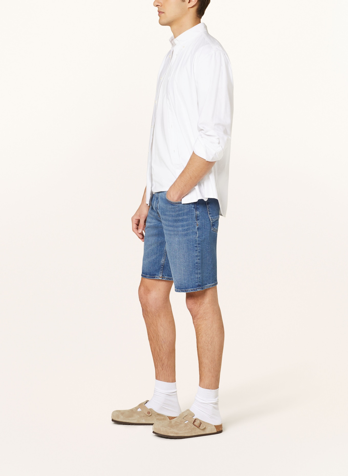 TOMMY HILFIGER Denim shorts, Color: 1BC Boston Indigo (Image 4)