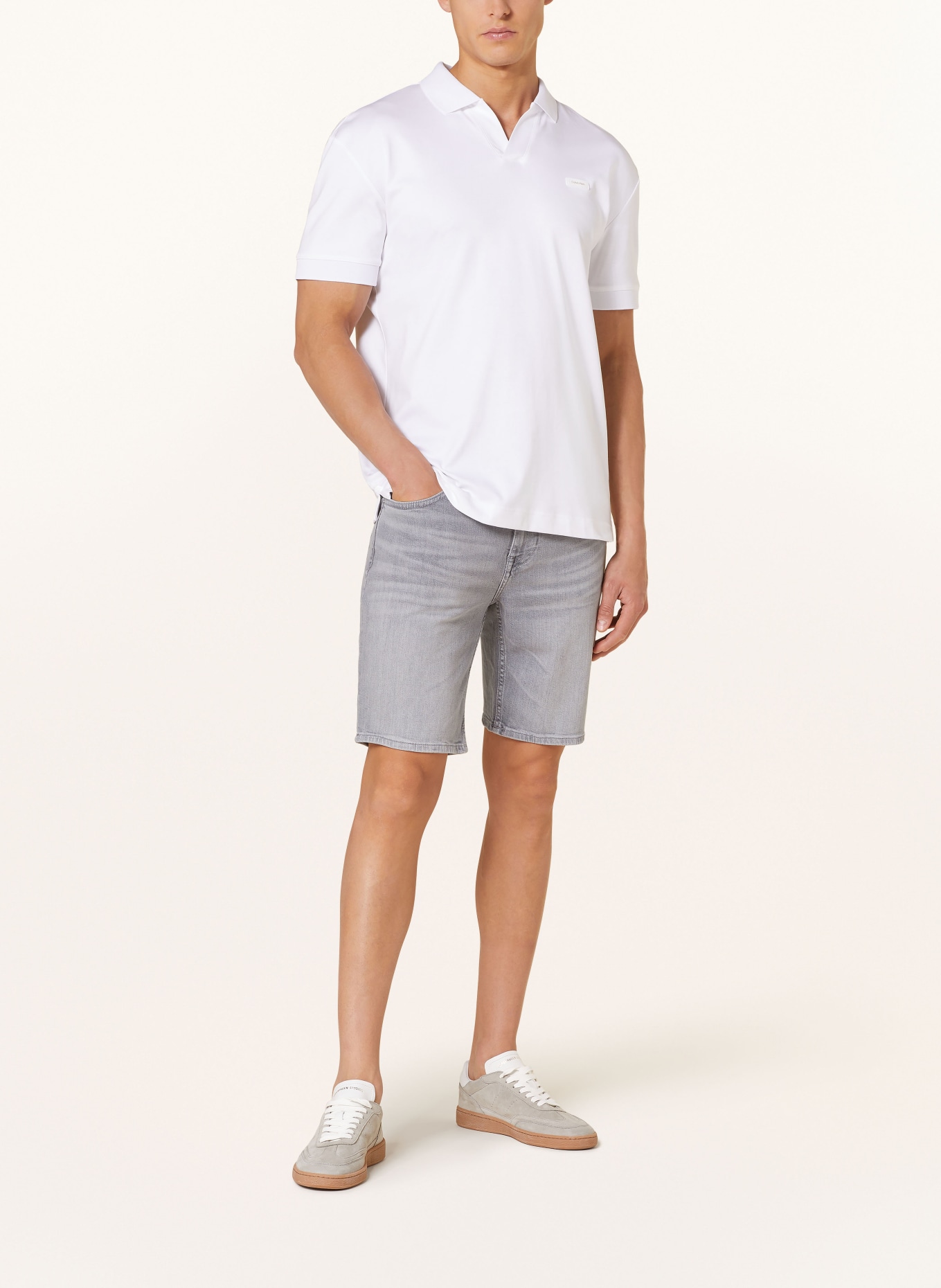 TOMMY HILFIGER Denim shorts BROOKLYN, Color: 1B1 Tucket Grey (Image 2)