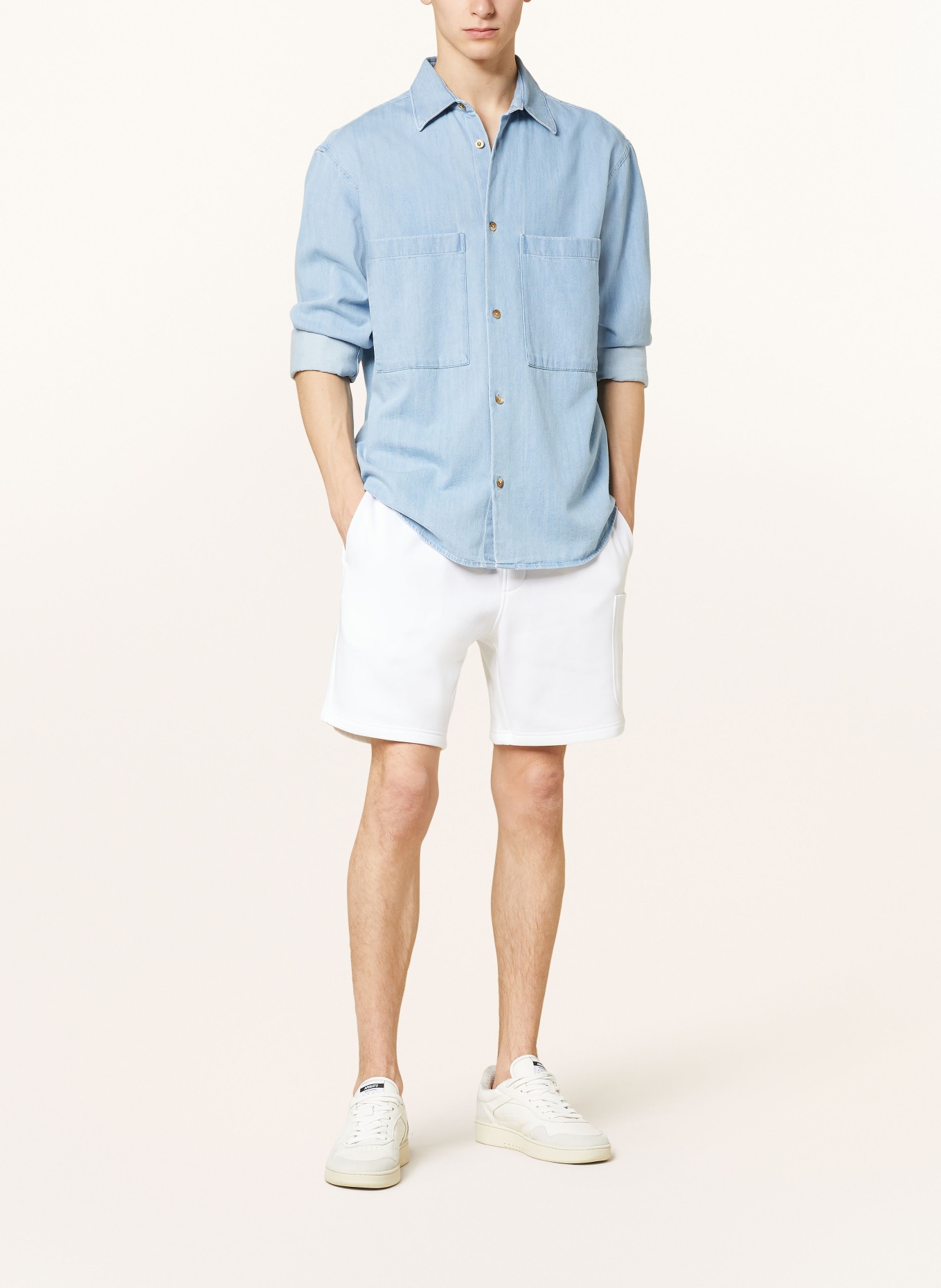 TOMMY HILFIGER Sweat shorts, Color: WHITE (Image 2)