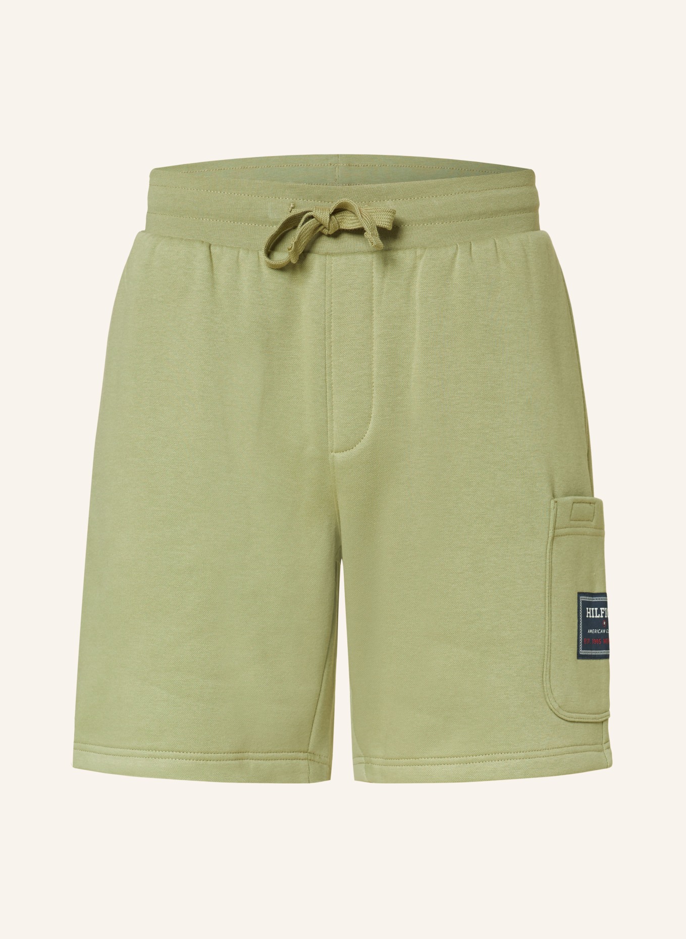 TOMMY HILFIGER Sweat shorts, Color: OLIVE (Image 1)