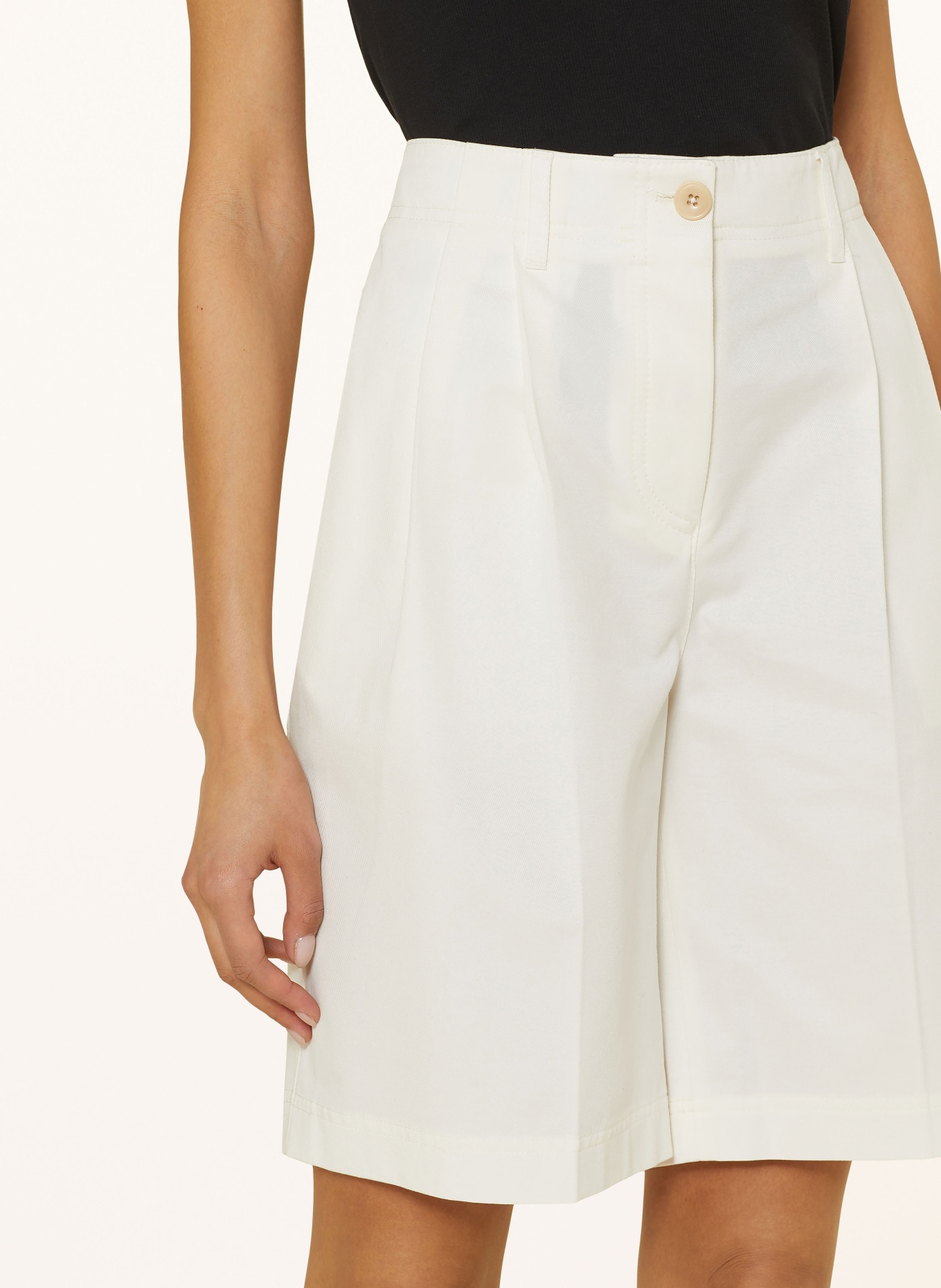 TOTEME Shorts, Color: WHITE (Image 5)