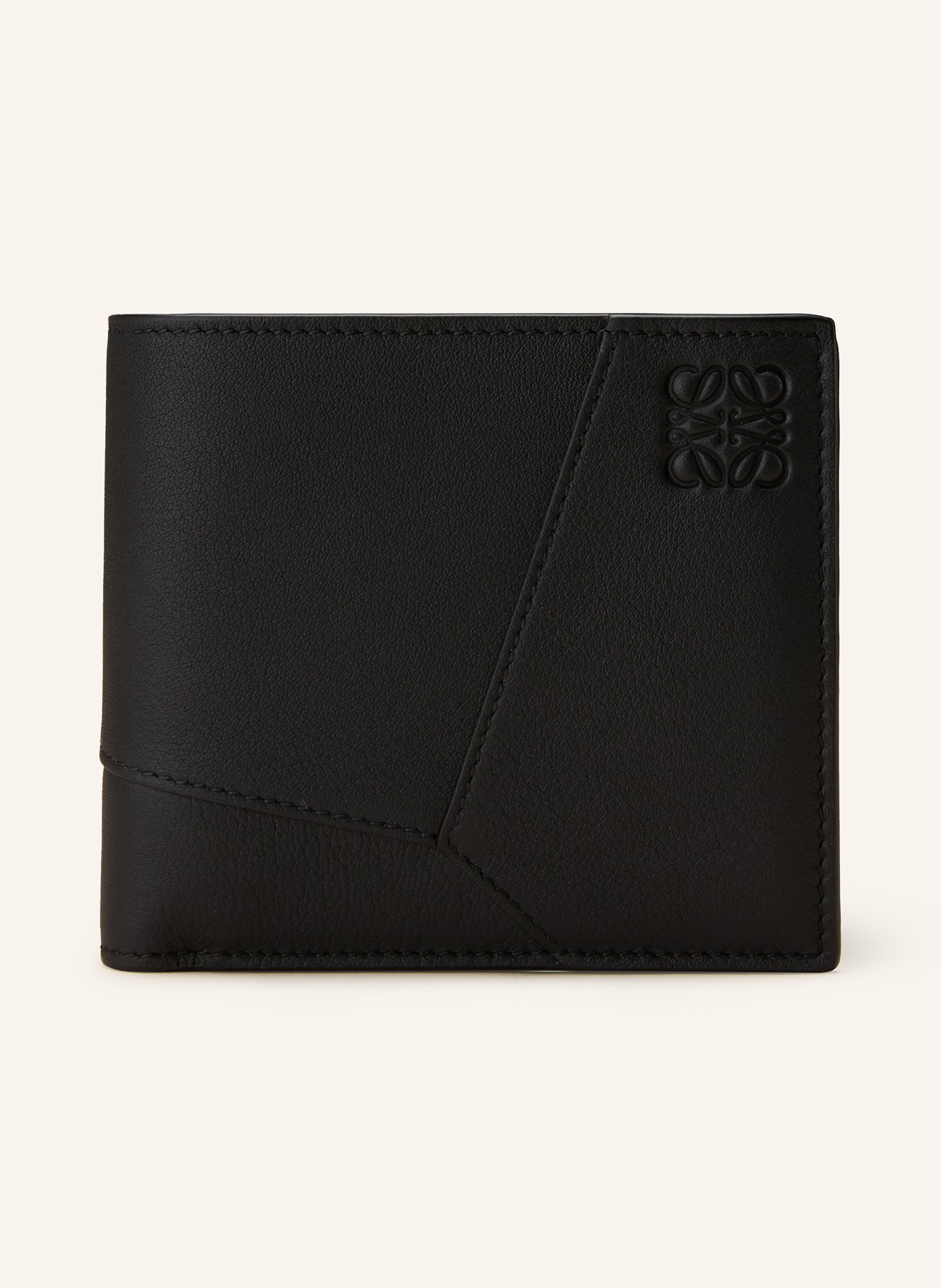 LOEWE Wallet PUZZLE EDGE, Color: BLACK (Image 1)