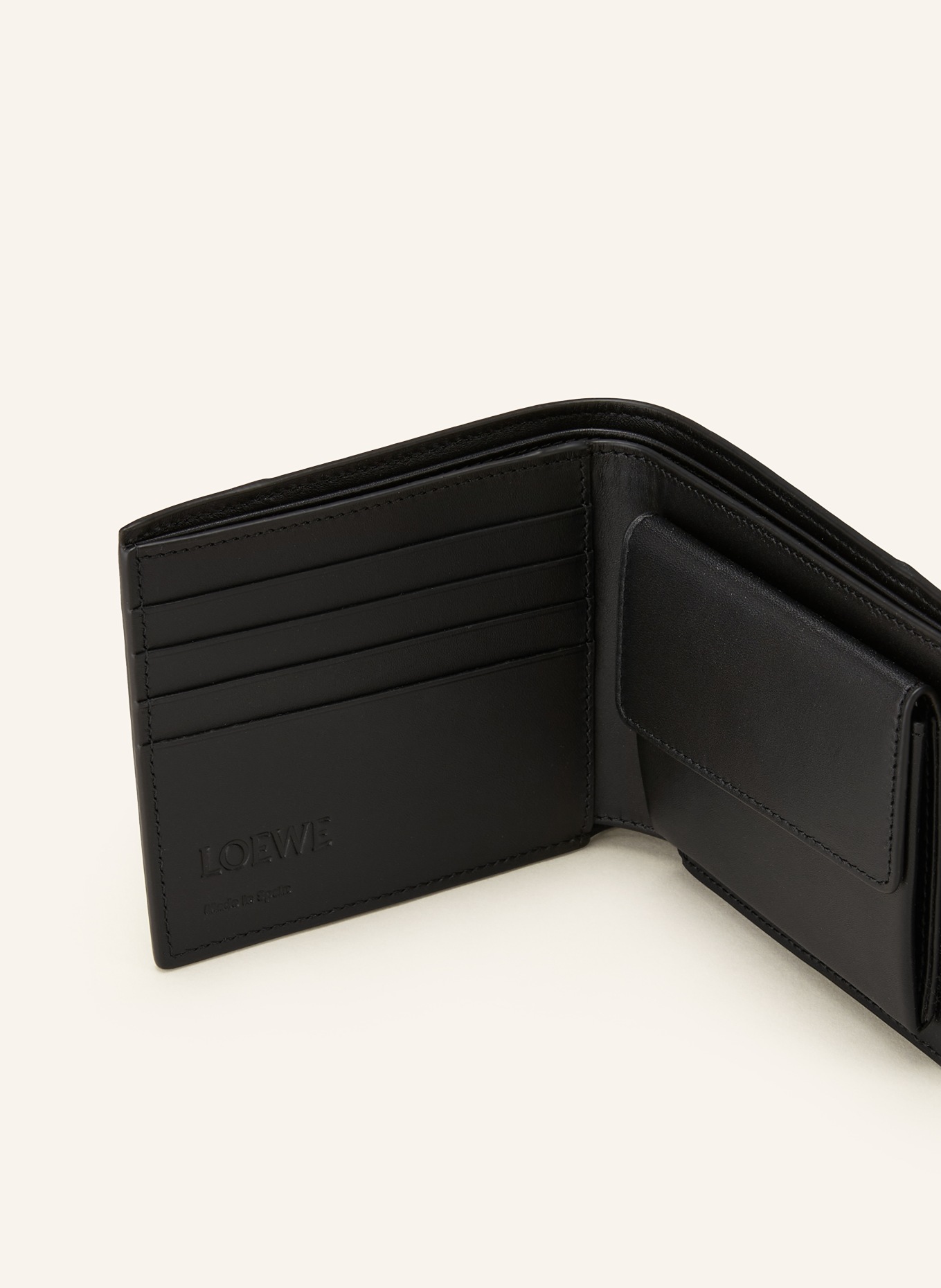 LOEWE Wallet PUZZLE EDGE, Color: BLACK (Image 2)