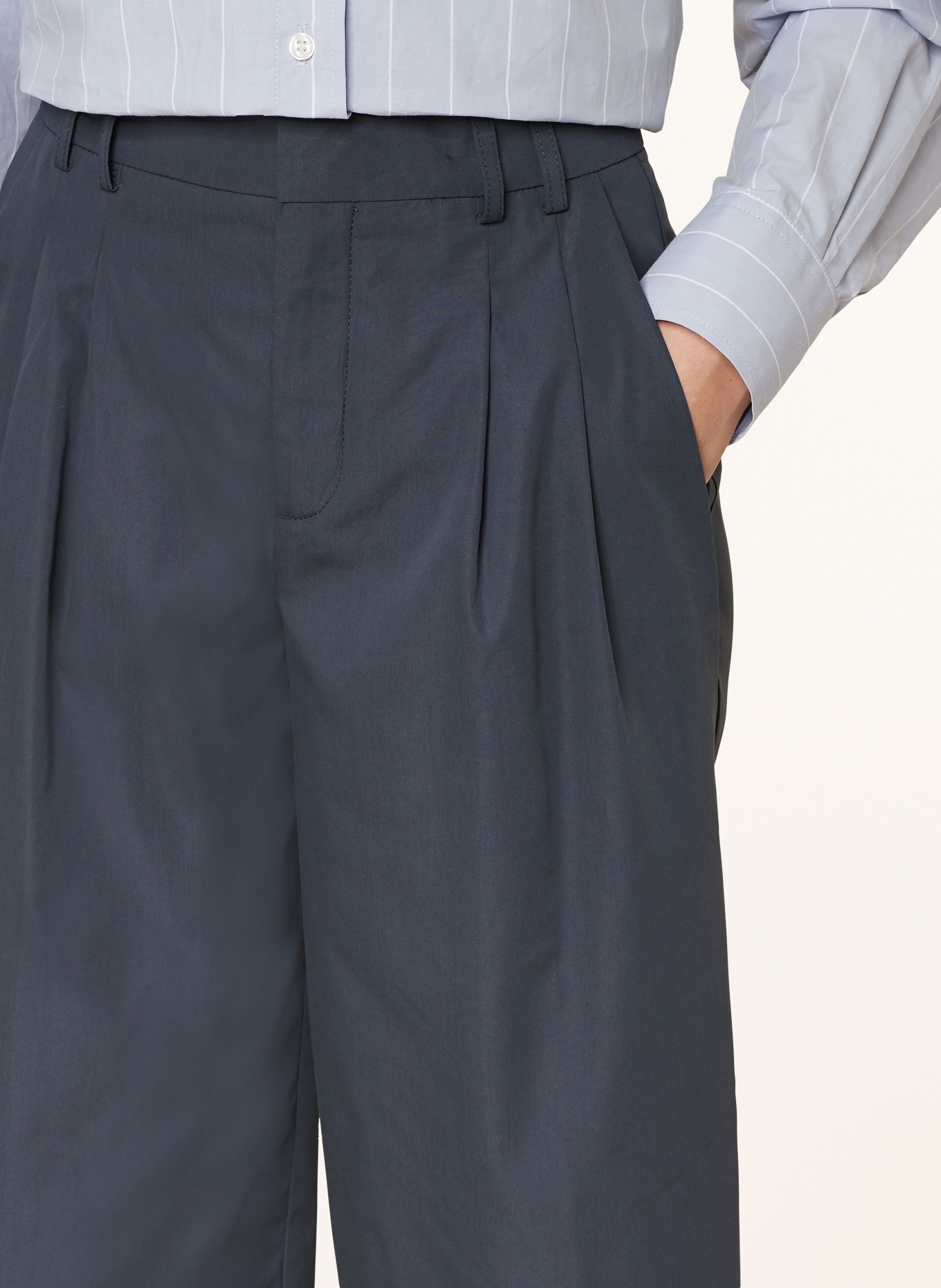 CLOSED Culotte kalhoty TRONA, Barva: TMAVĚ MODRÁ (Obrázek 5)