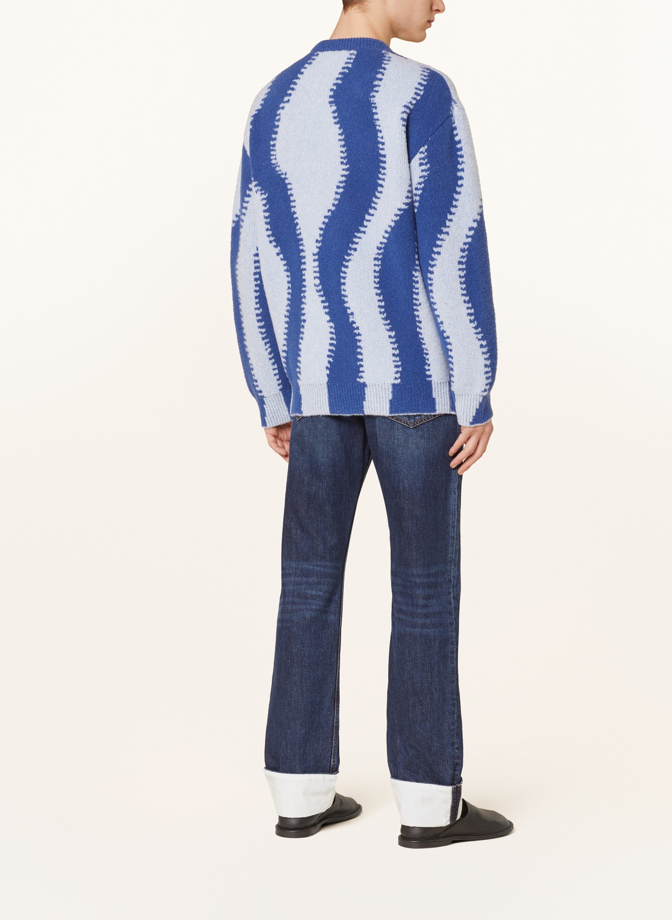 LOEWE Pullover, Farbe: BLAU/ HELLBLAU (Bild 3)