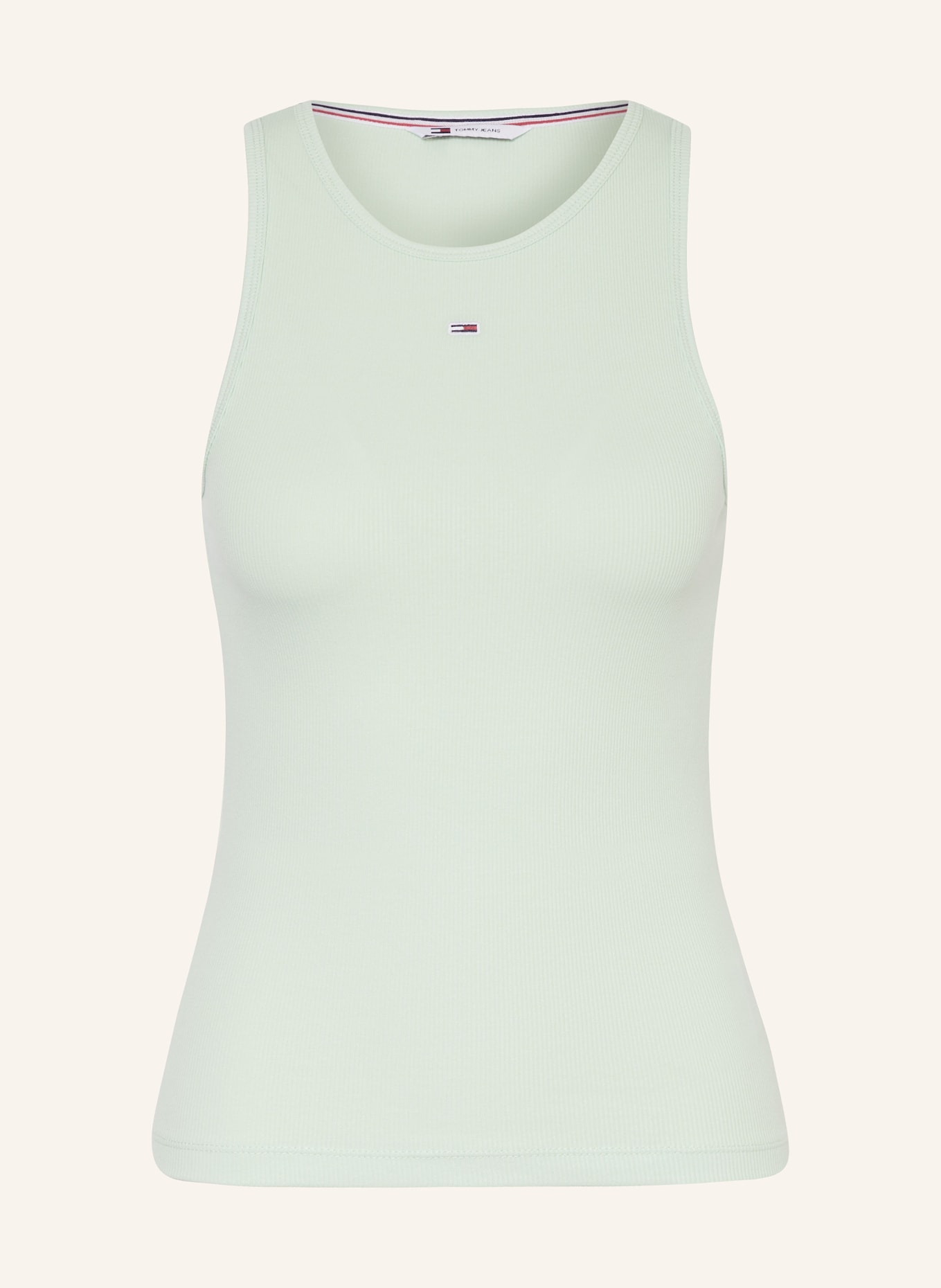 TOMMY JEANS Top, Color: LIGHT GREEN (Image 1)