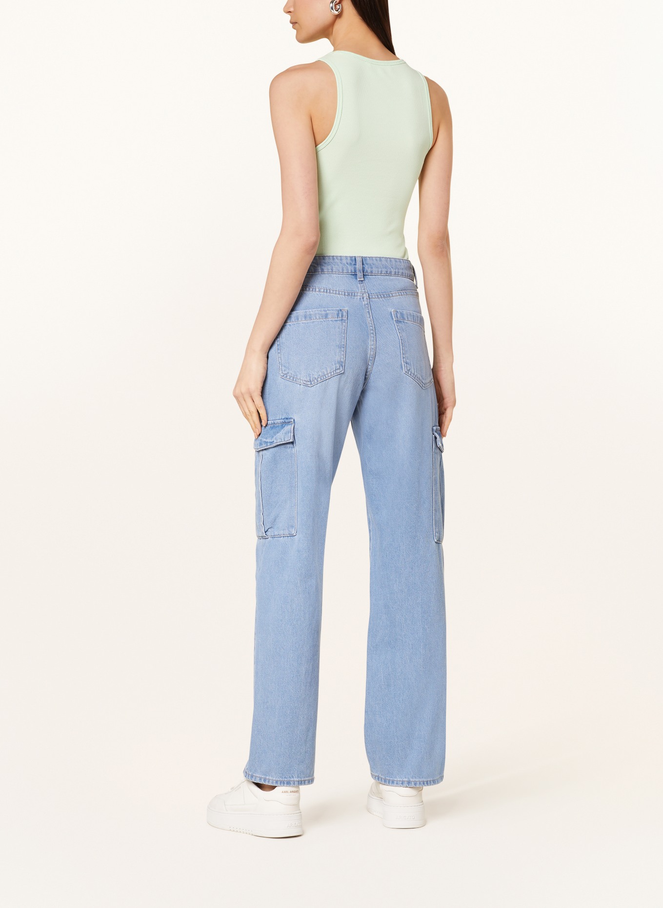 TOMMY JEANS Top, Color: LIGHT GREEN (Image 3)