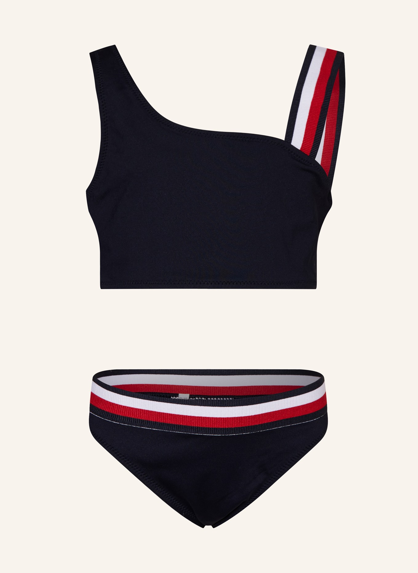 TOMMY HILFIGER Bustier-Bikini, Farbe: DUNKELBLAU (Bild 1)