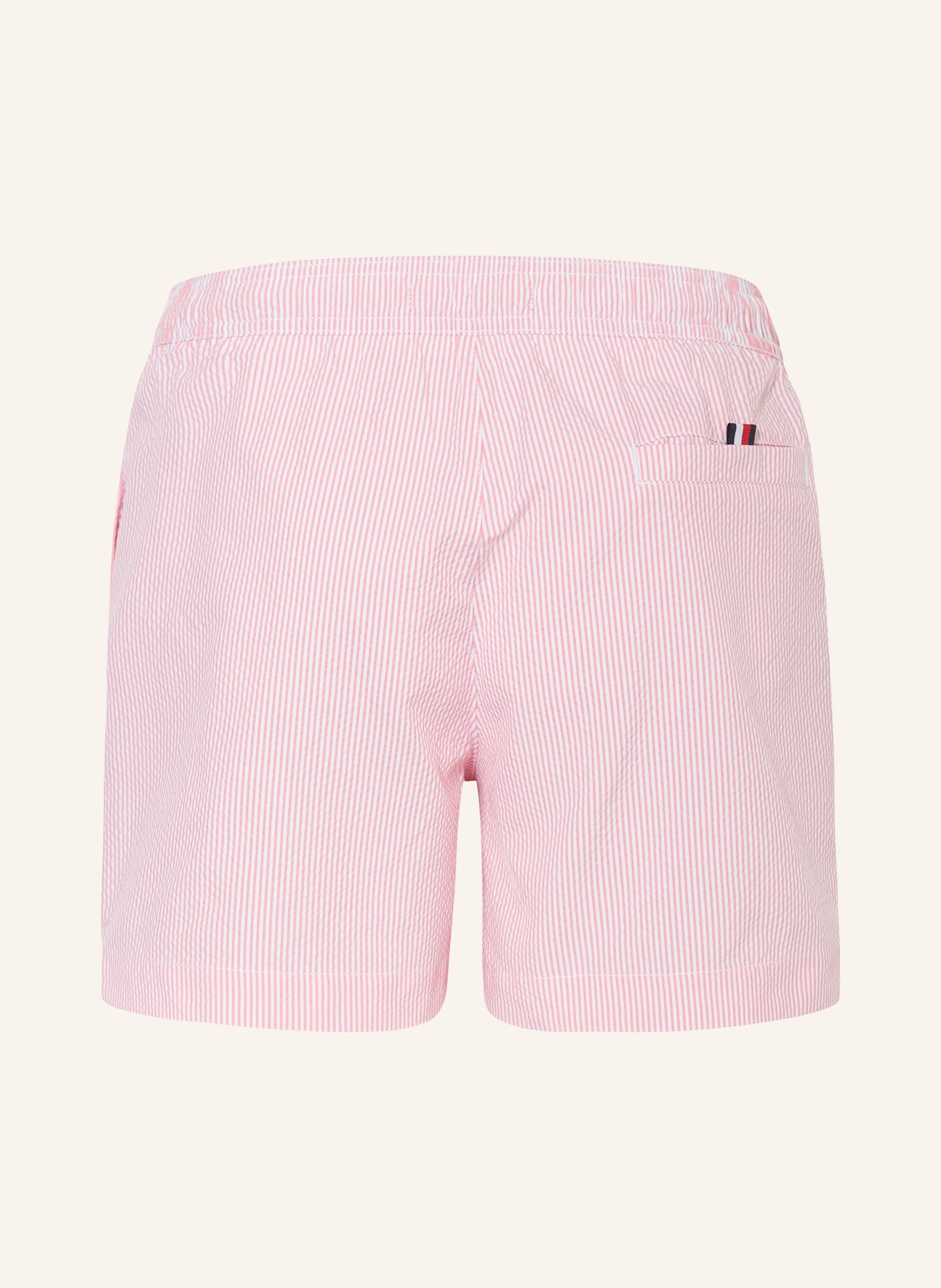 TOMMY HILFIGER Badeshorts, Farbe: WEISS/ ROSA (Bild 2)