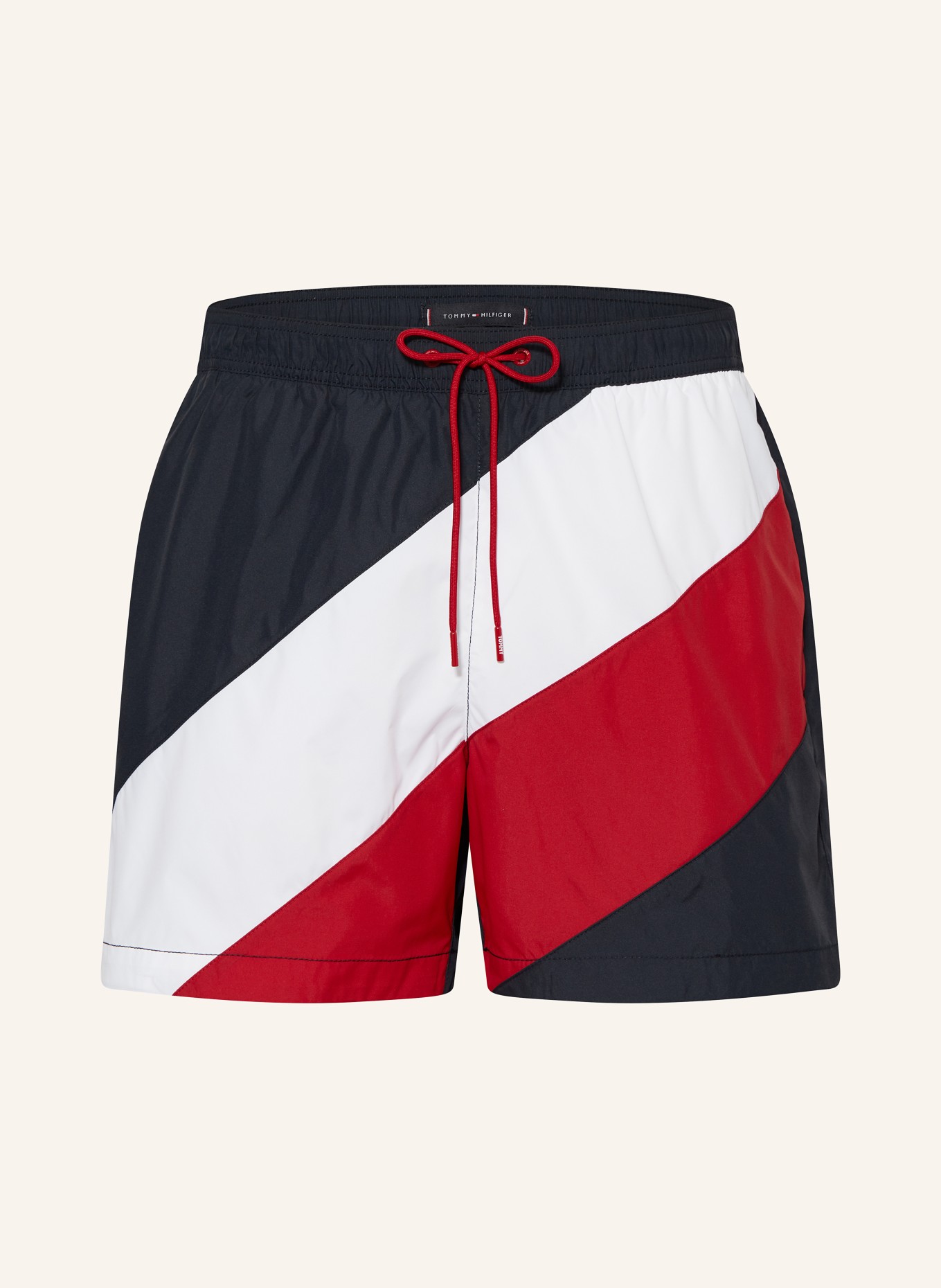 TOMMY HILFIGER Swim shorts, Color: DARK BLUE/ WHITE/ RED (Image 1)
