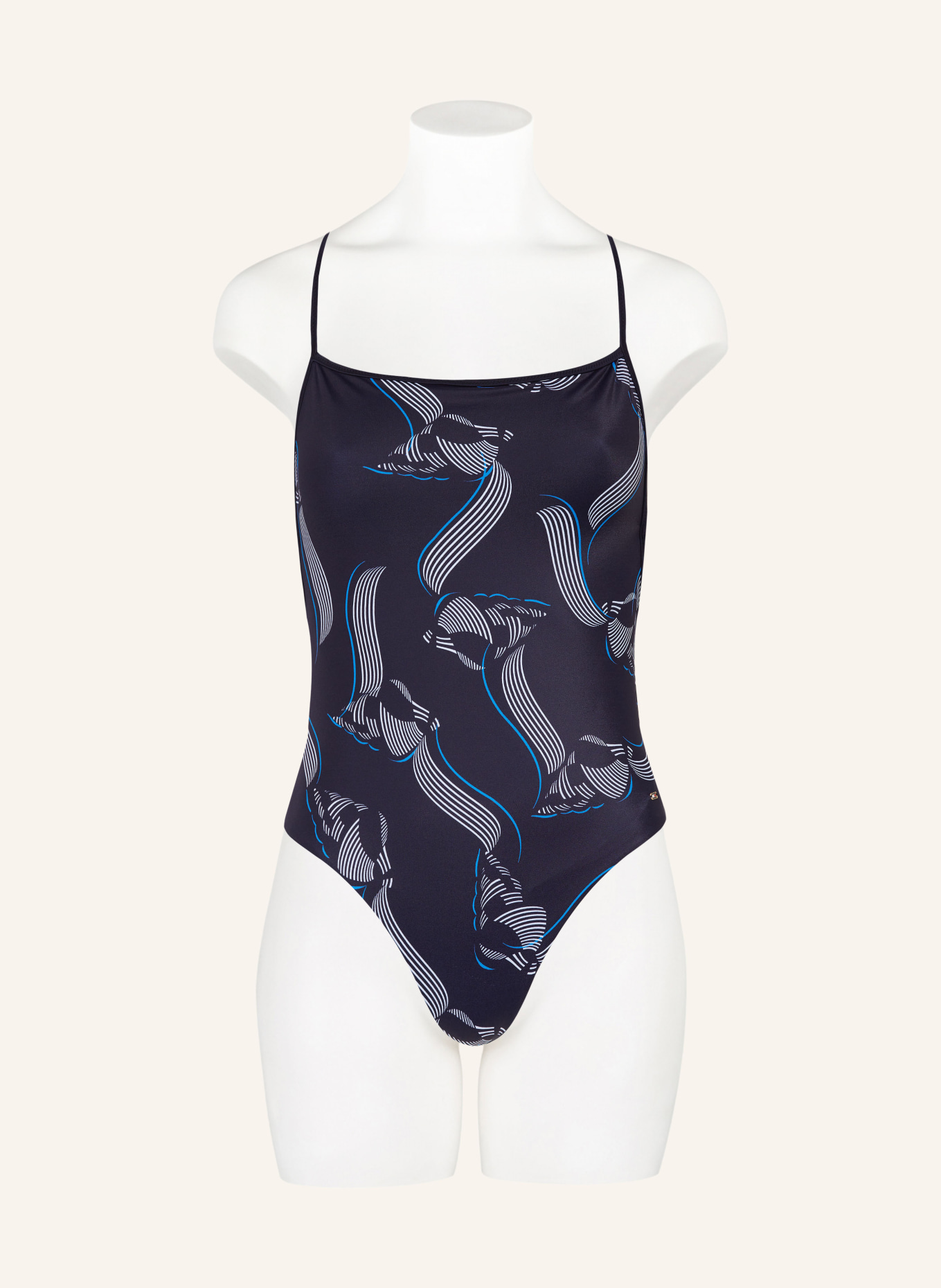 TOMMY HILFIGER Swimsuit, Color: DARK BLUE/ WHITE/ TURQUOISE (Image 2)