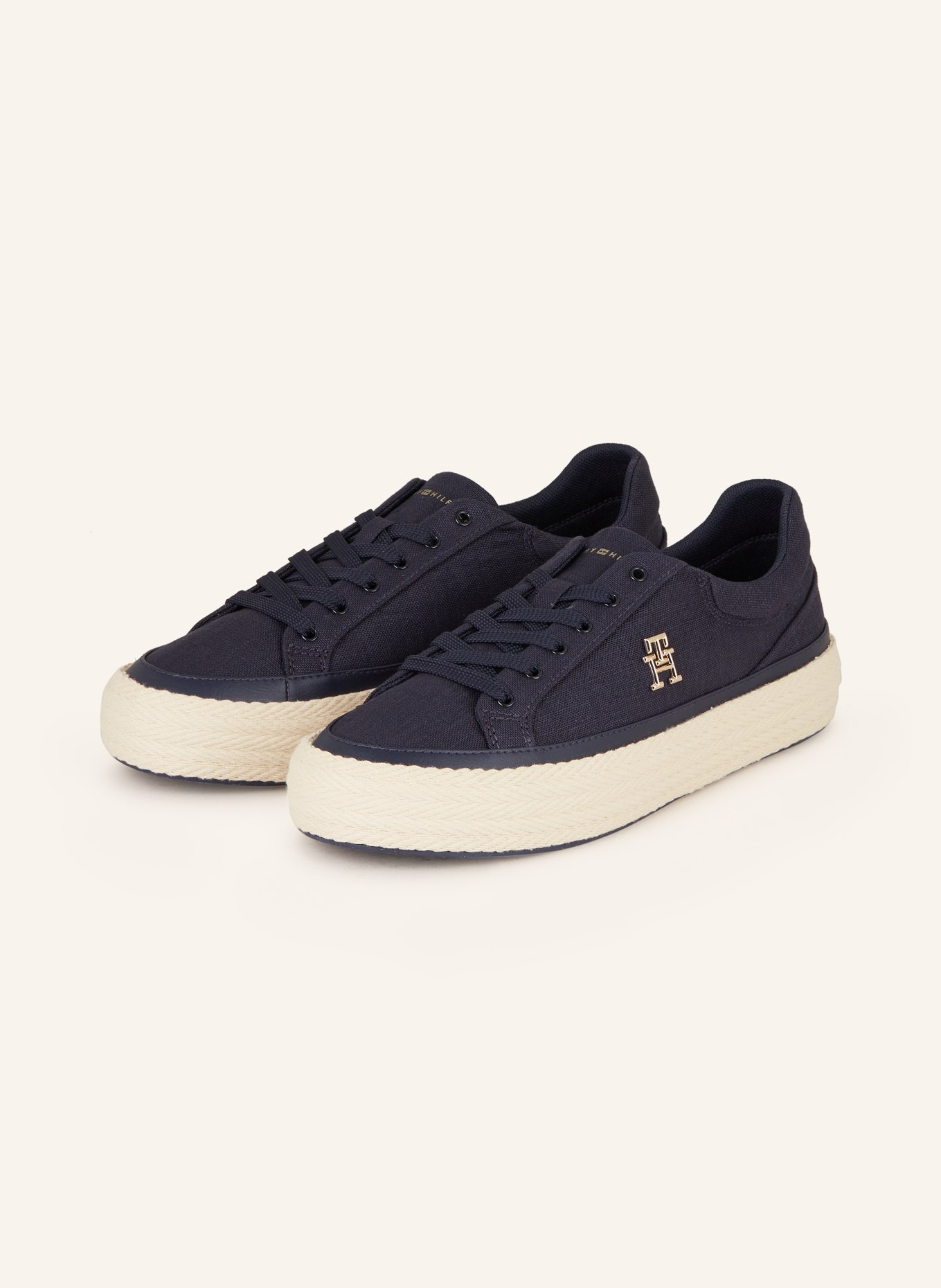 TOMMY HILFIGER Sneaker: DONKERBLAUW