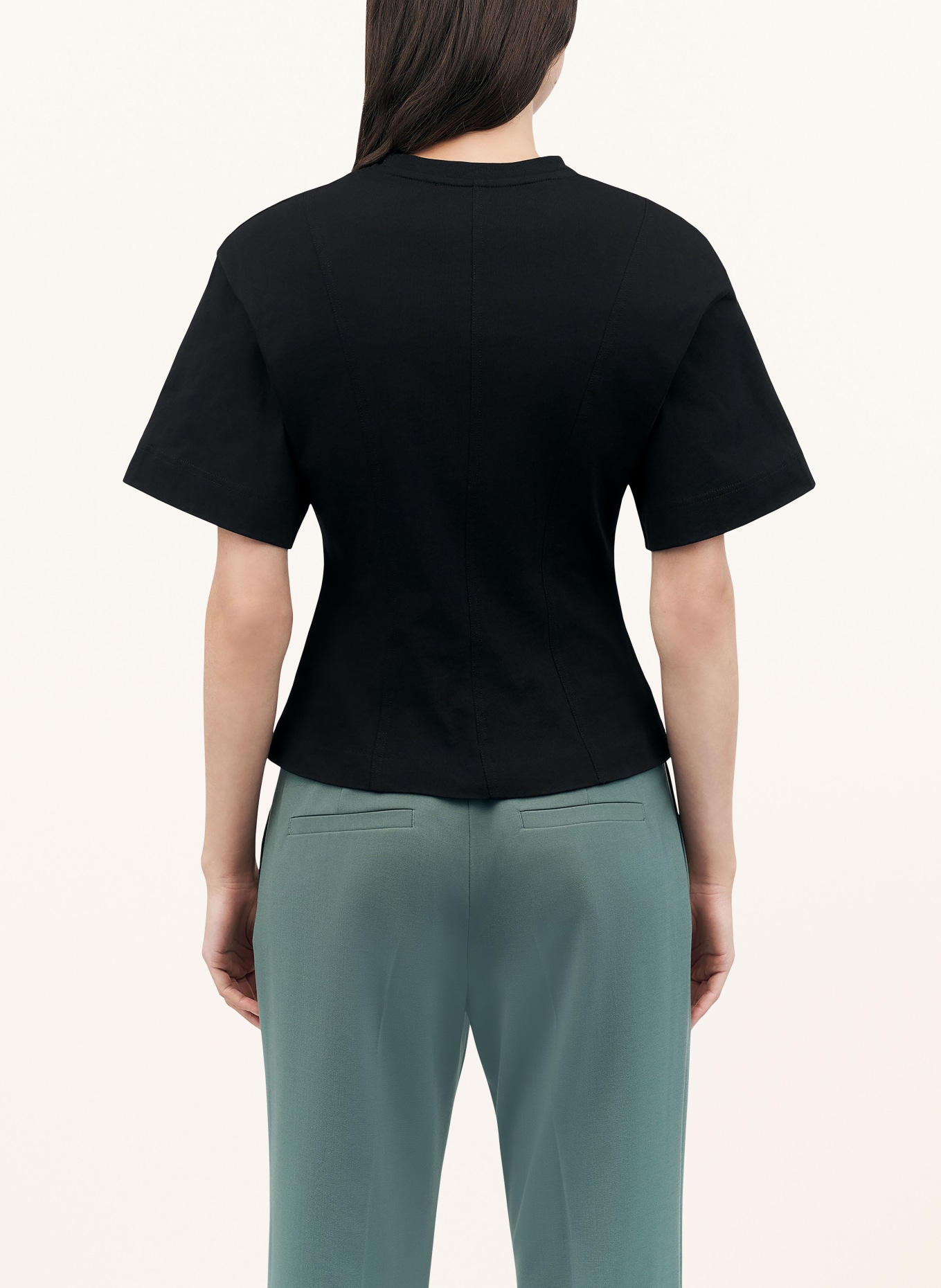 TIGER OF SWEDEN T-shirt EDIIA, Color: BLACK (Image 3)
