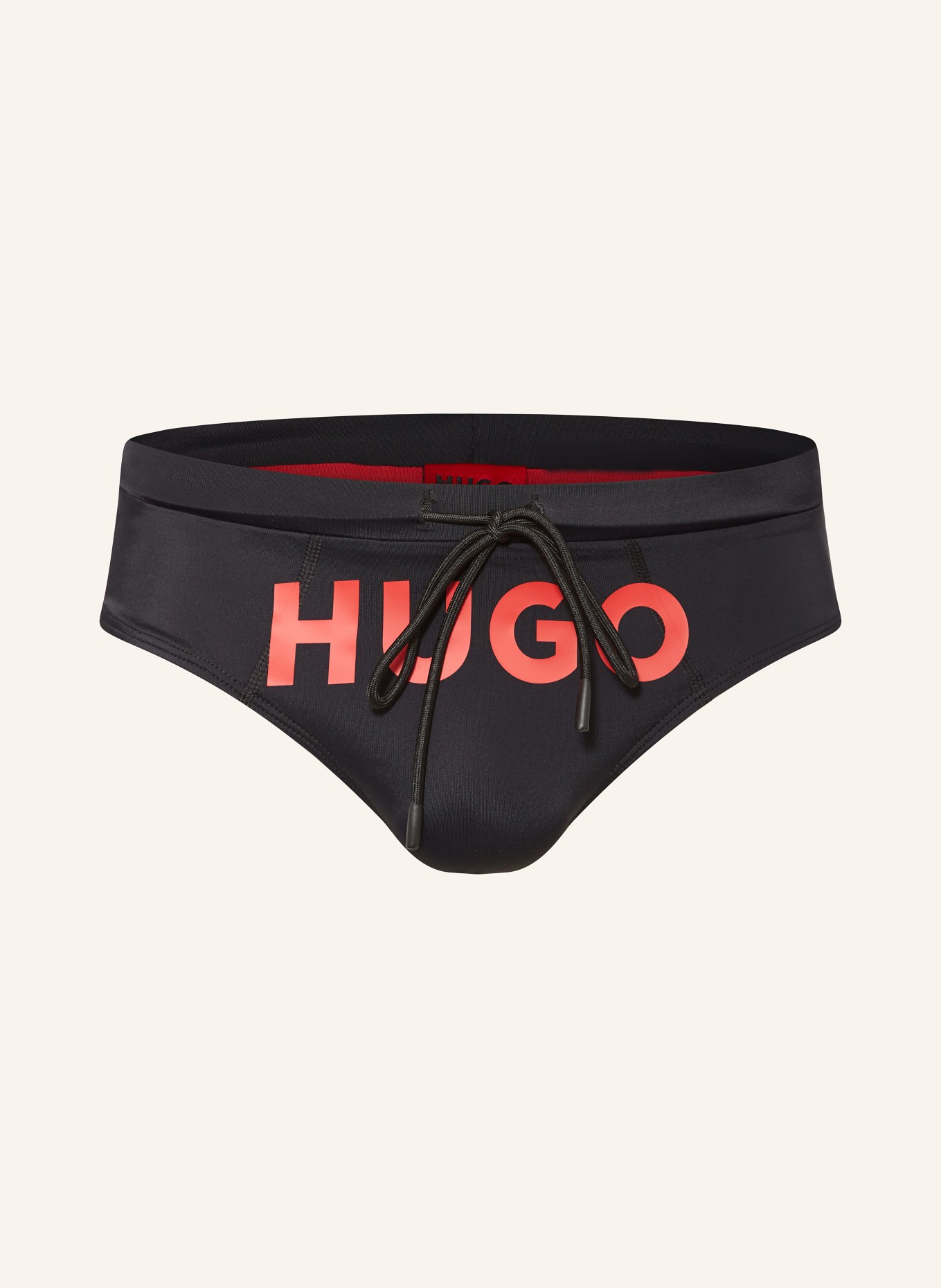 HUGO Swim brief LAGUNA, Color: BLACK (Image 1)